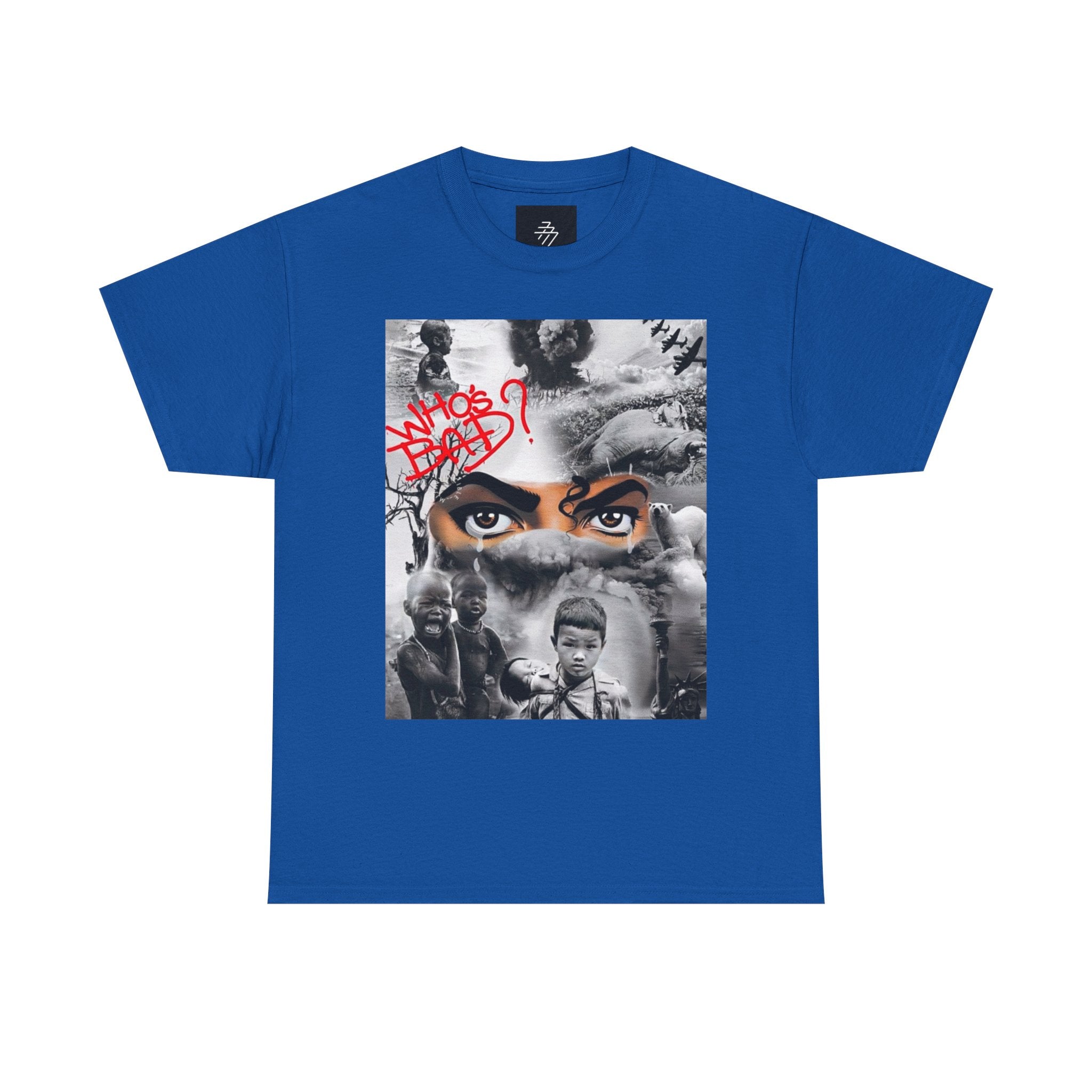 Graphic Tee — 'Who's Bad?' Michael Jackson Tribute T-Shirt
