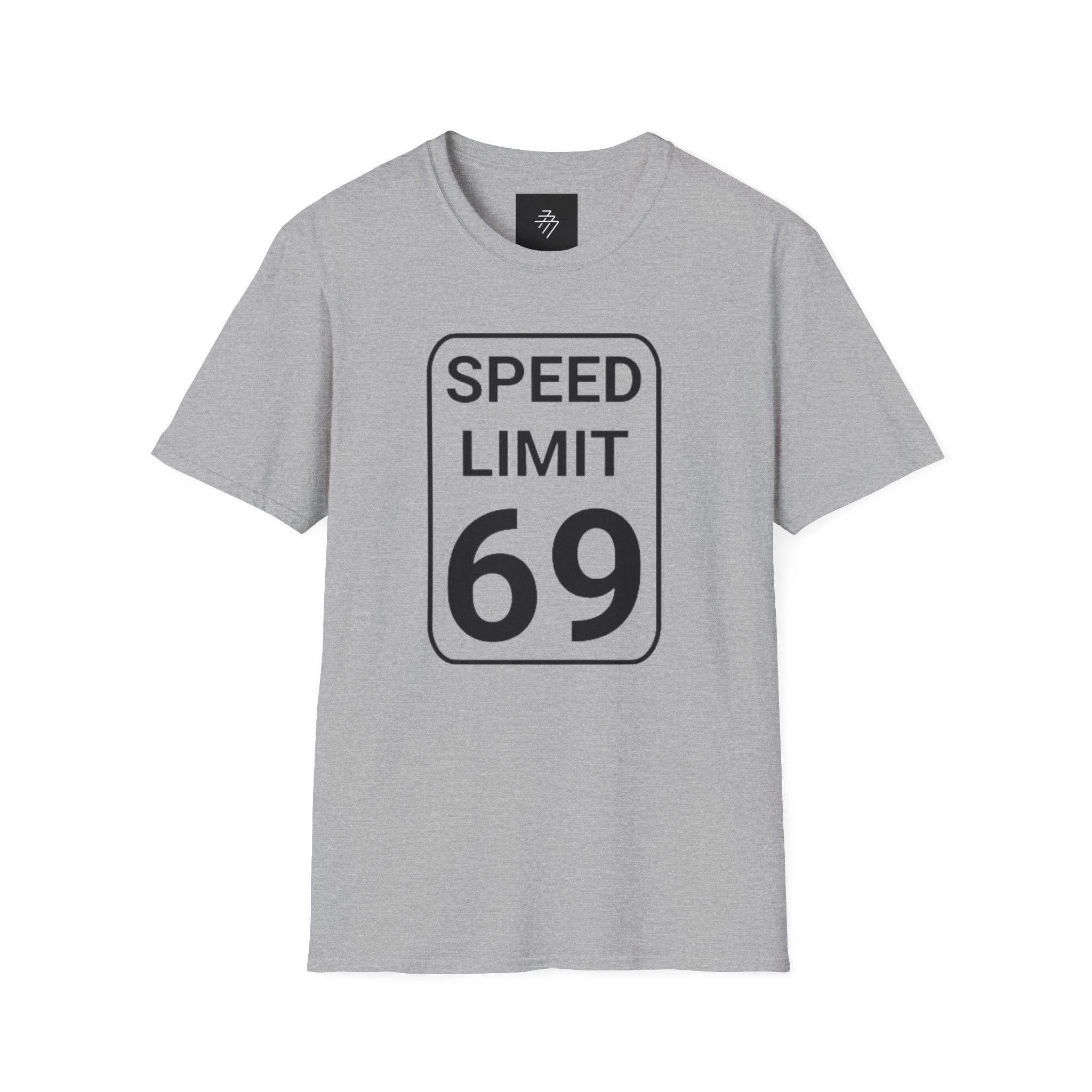 Speed Limit 69 T-Shirt | Road Sign Graphic Tee