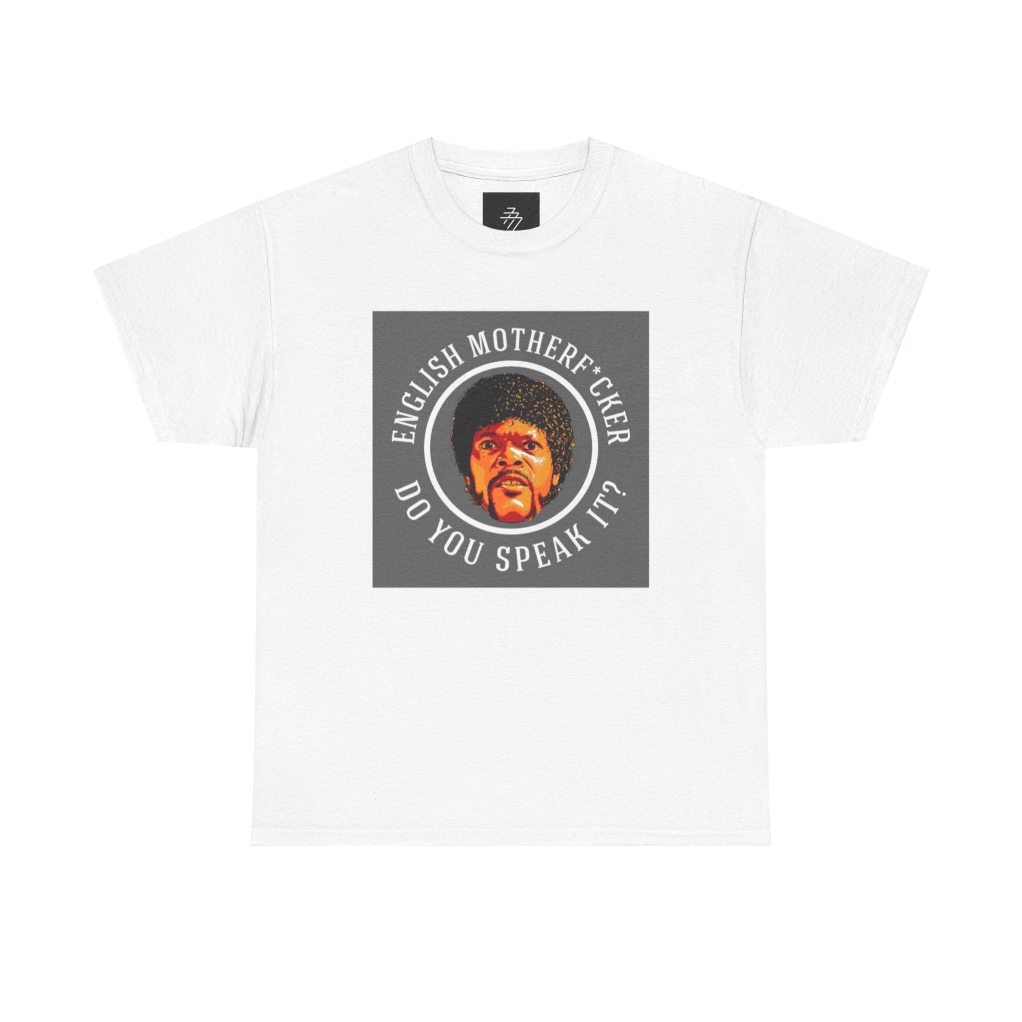 English Motherf*cker Do You Speak It Tee | Graphic Movie Quote Shirt