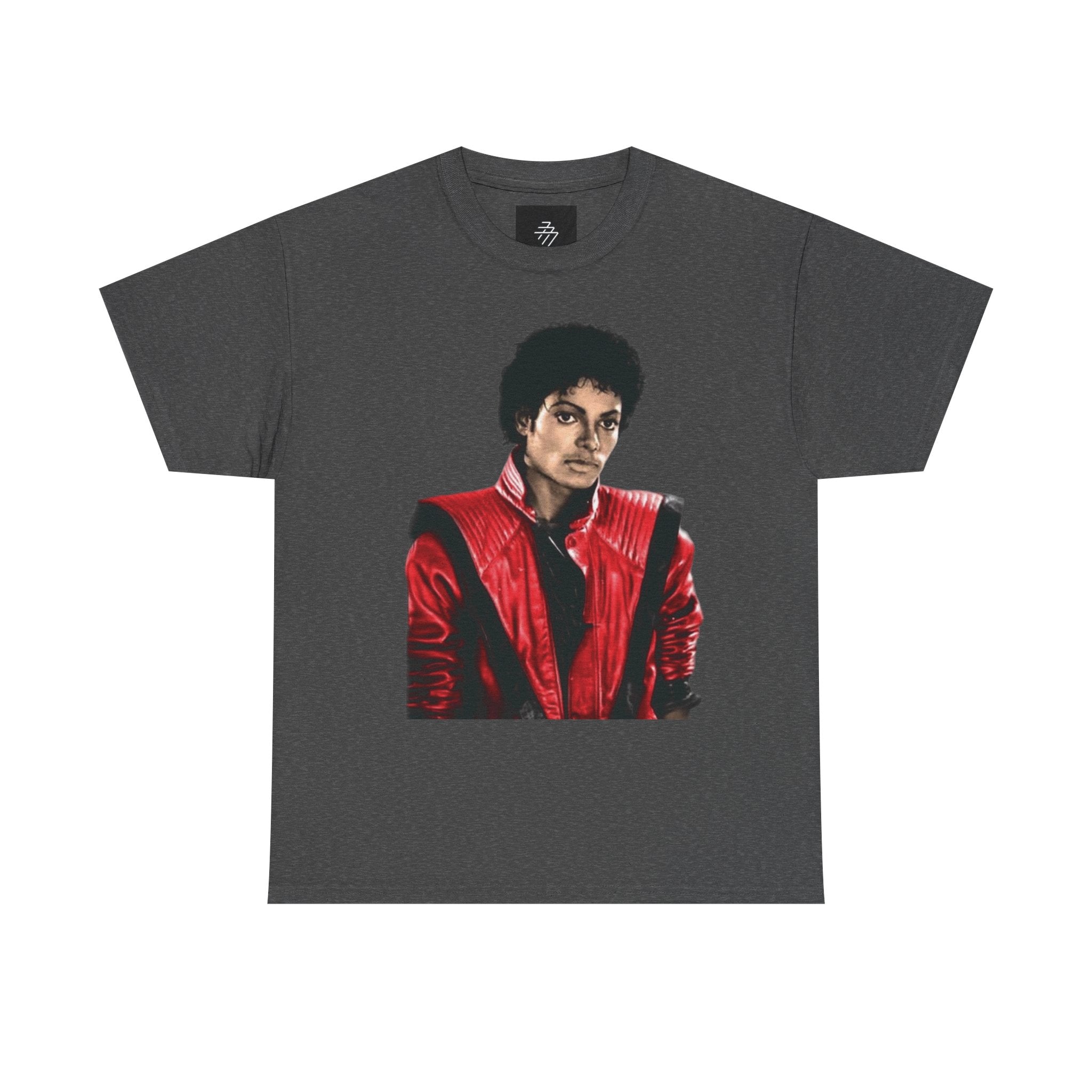 Red Jacket Portrait Tee | MJ Monogram Back Print