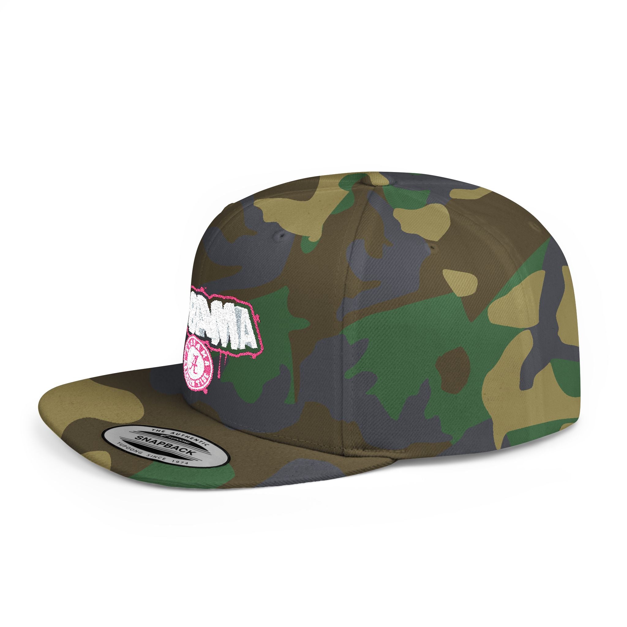 Alabama Flat Bill Snapback