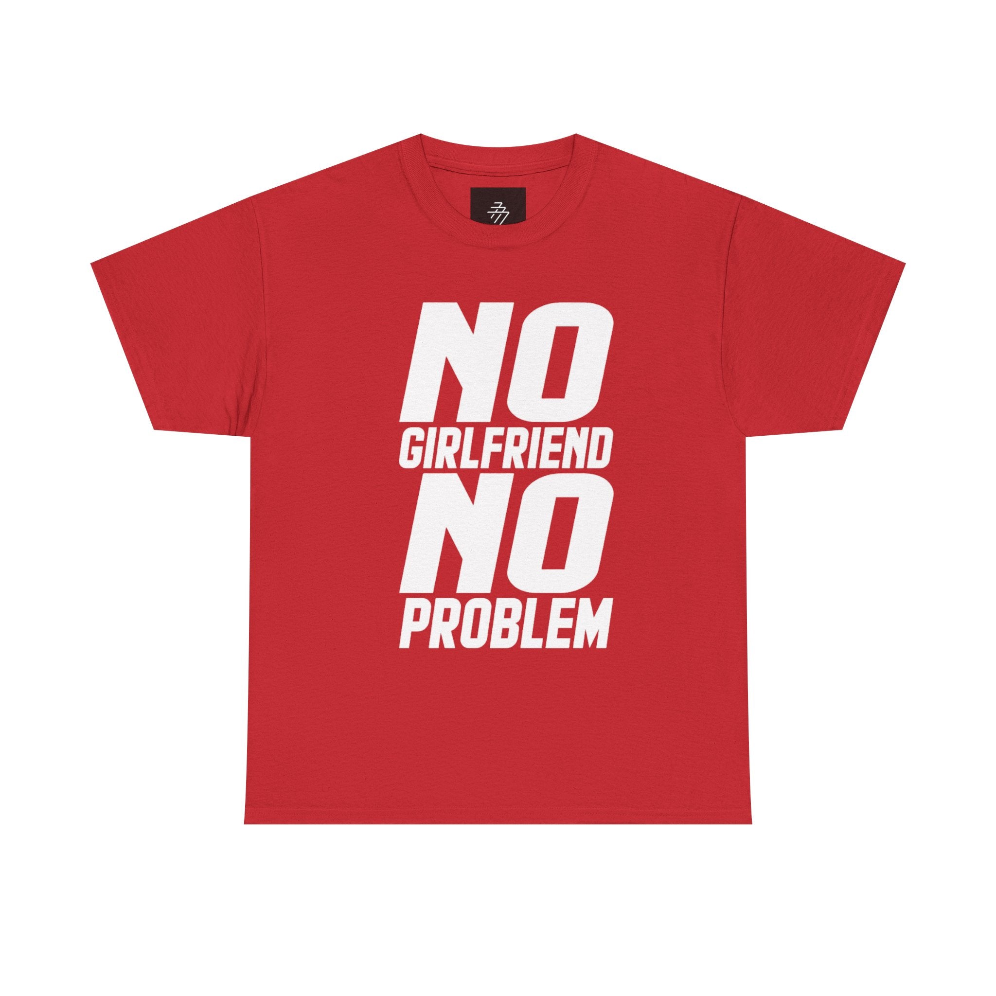 No Girlfriend No Problem T-Shirt | Funny Slogan Tee
