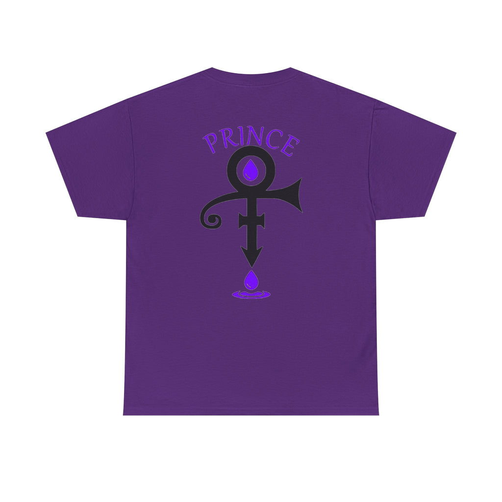 Symbol Graphic Tee — Purple Rain Tribute Guitar Portrait