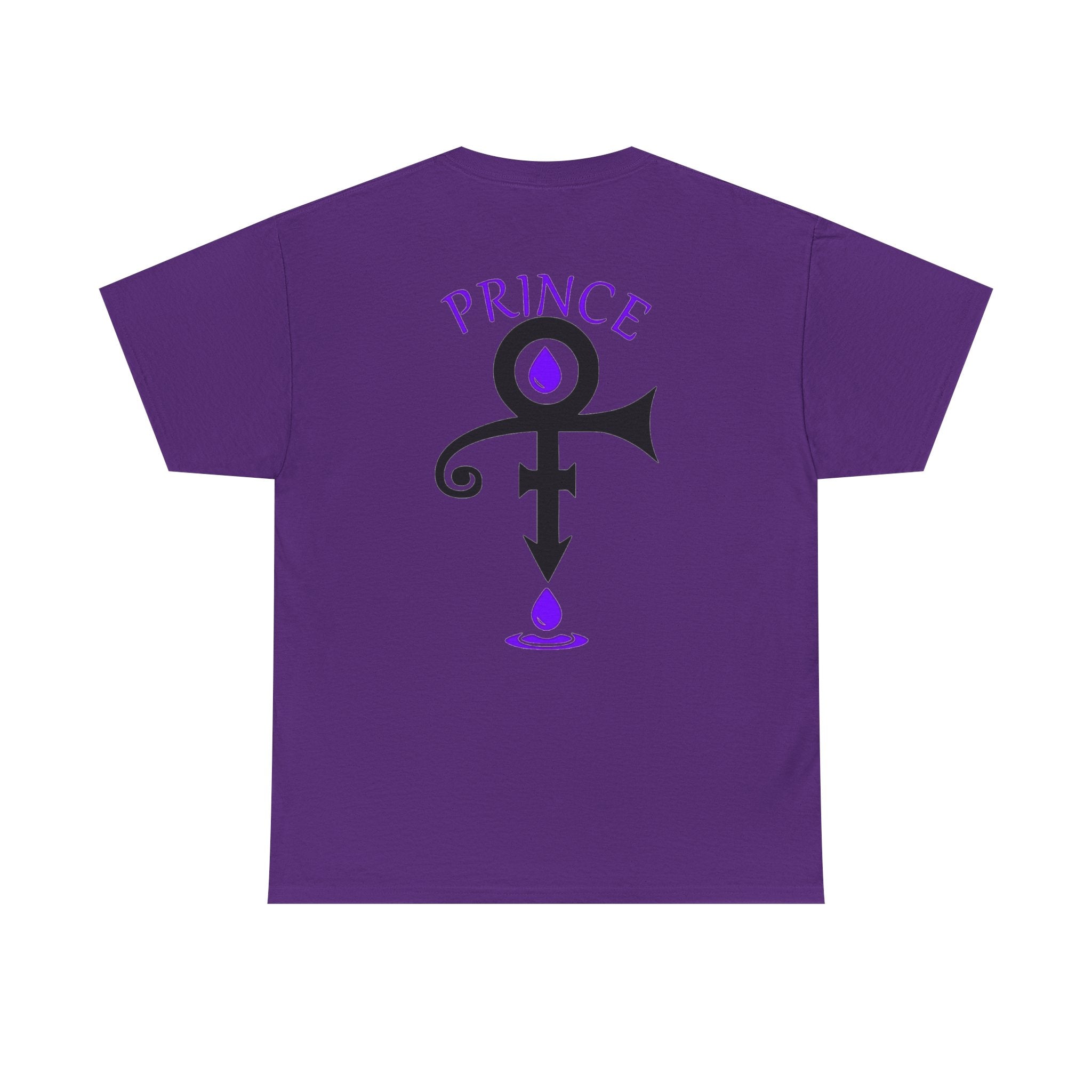 Symbol Graphic Tee — Purple Rain Tribute Guitar Portrait