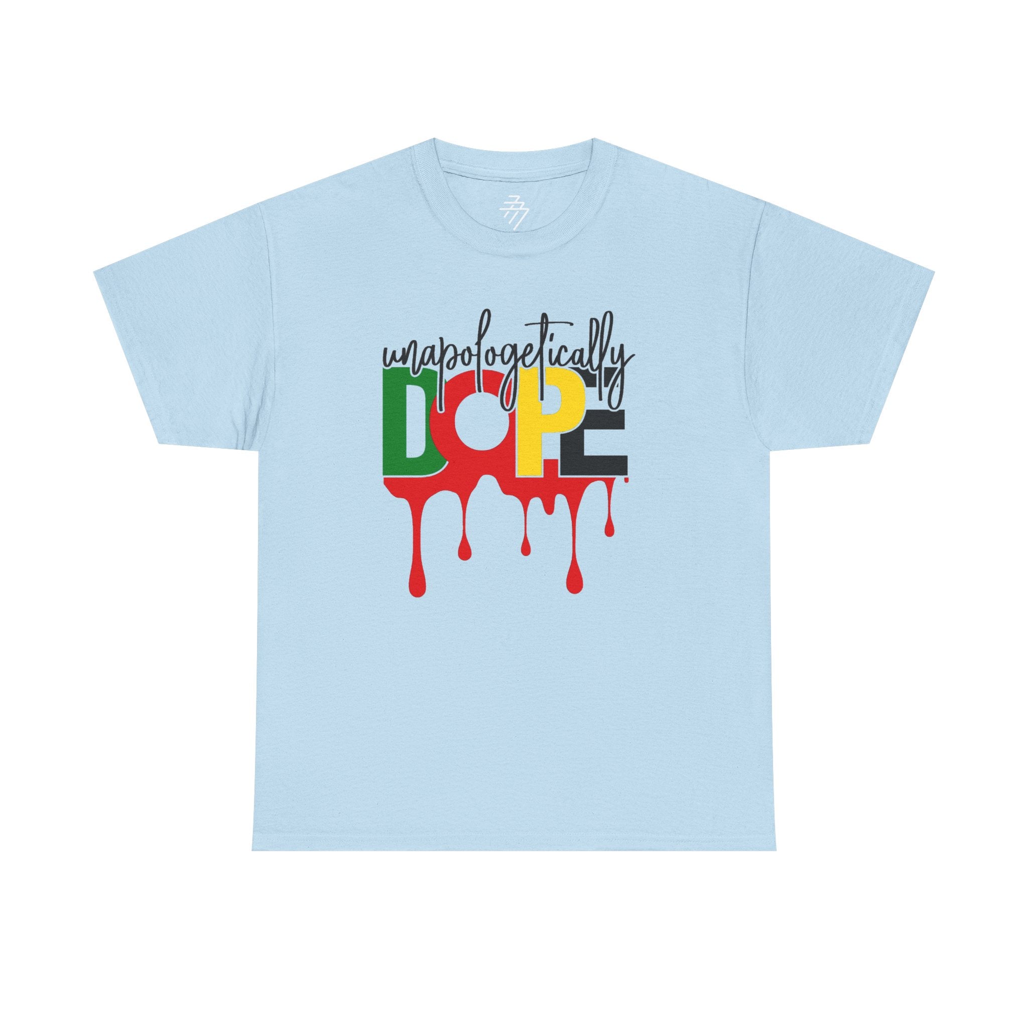 Unapologetically Dope Rasta Drip Graphic Tee