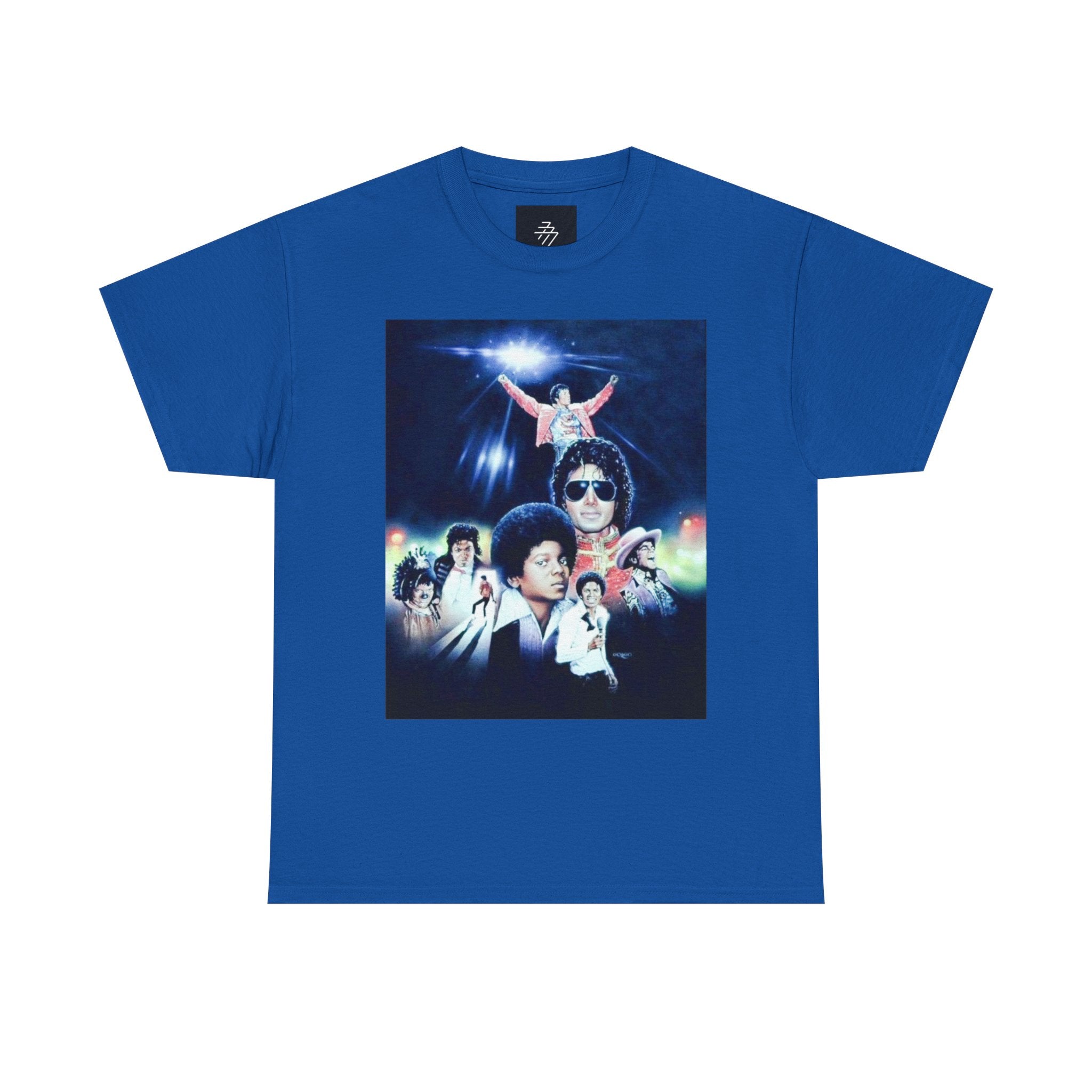 MJ Retro Music Tee — Vintage Pop Star Poster Graphic T-Shirt