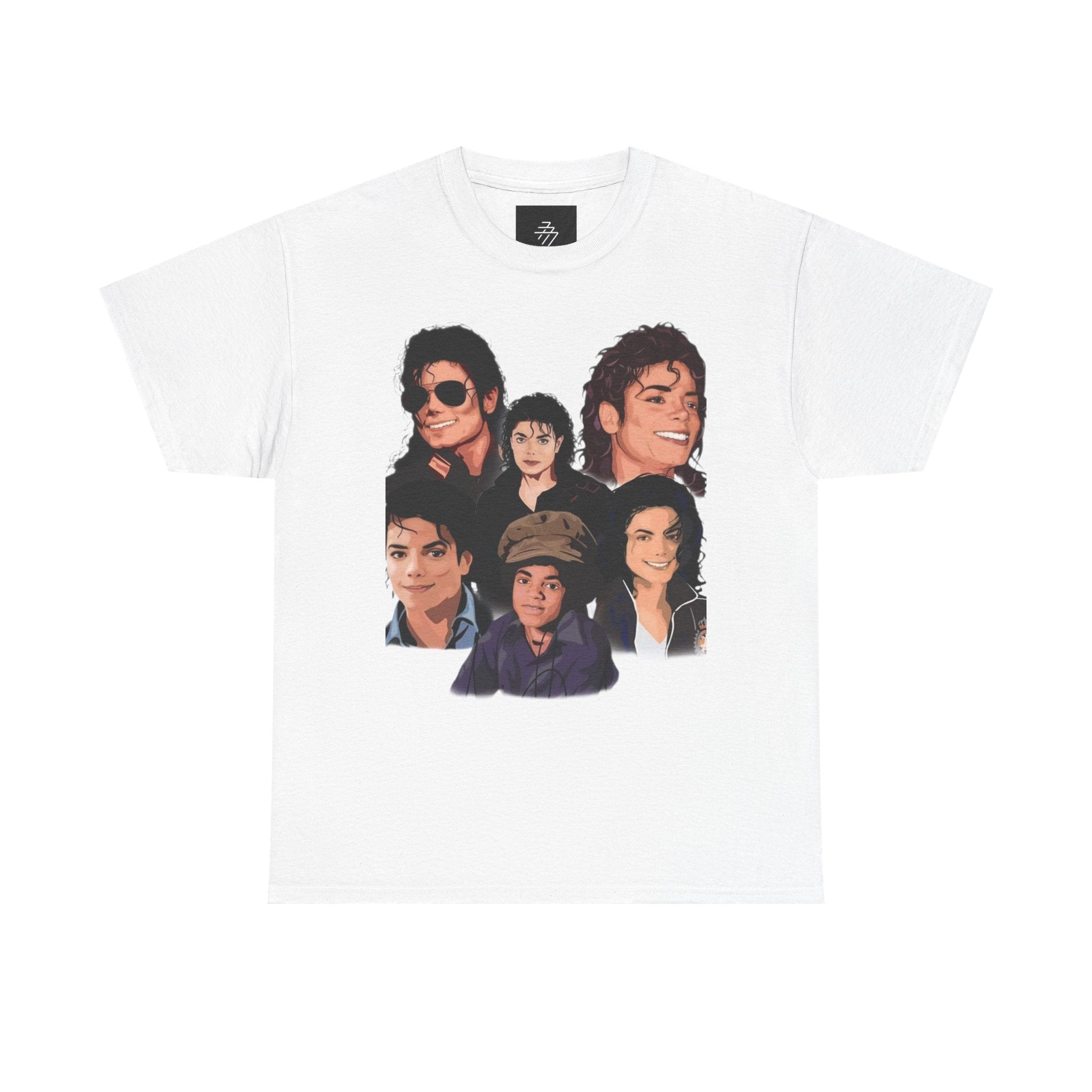 Pop Icon Faces Tee | Retro Music Portraits T-Shirt