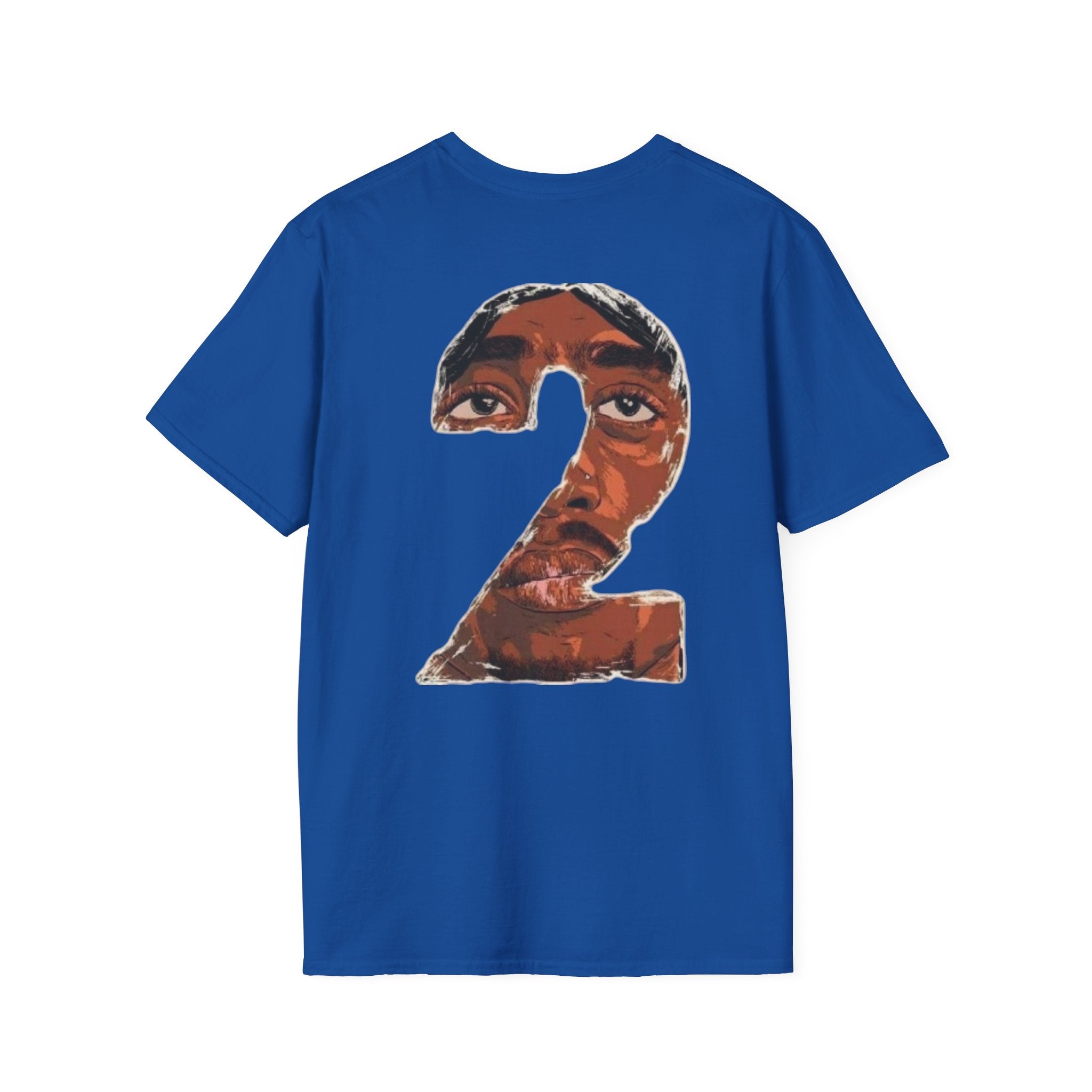 Pac Portrait T-Shirt | Rap Icon Smoking Artwork