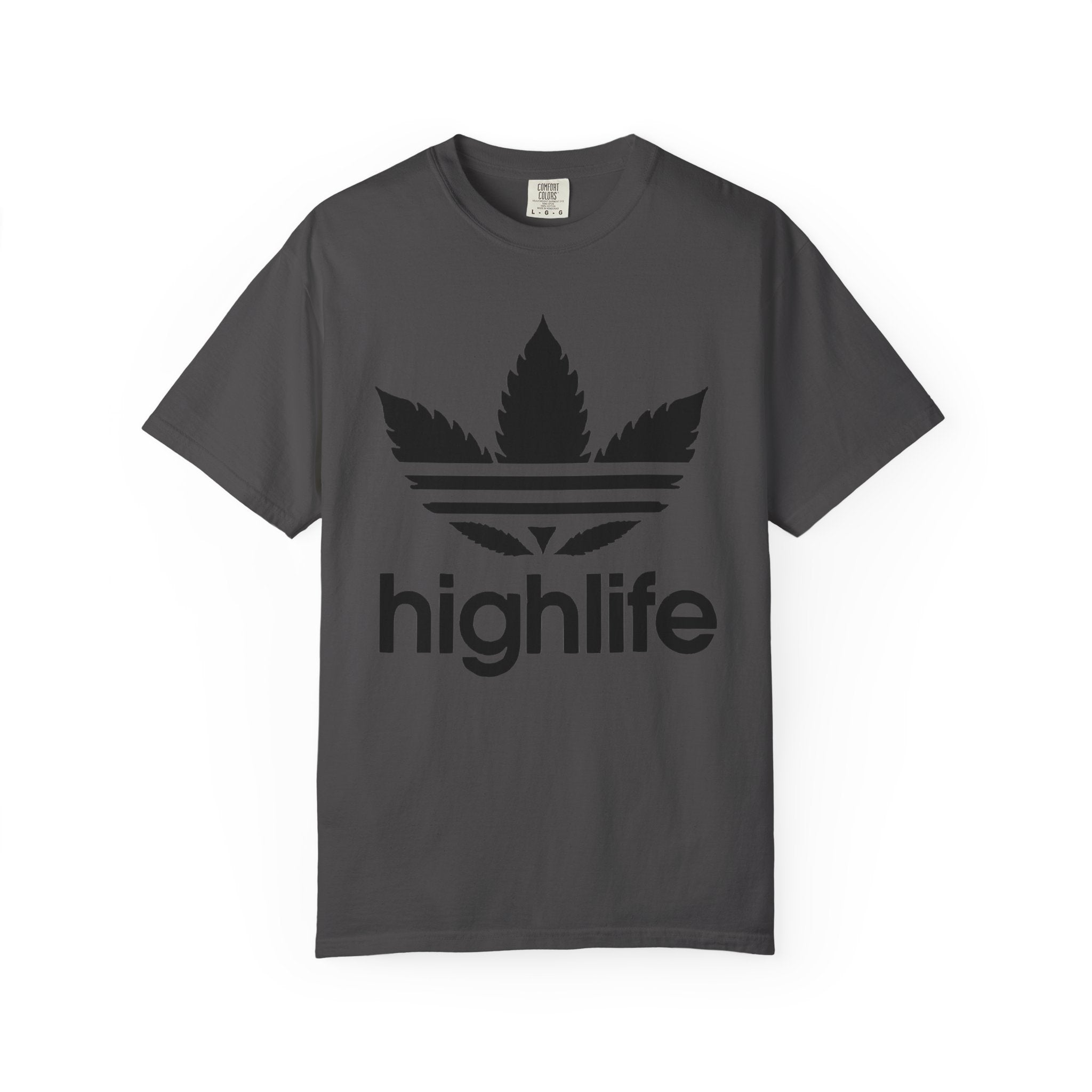 Highlife Leaf Logo T-Shirt | Cannabis Graphic Tee, Streetwear