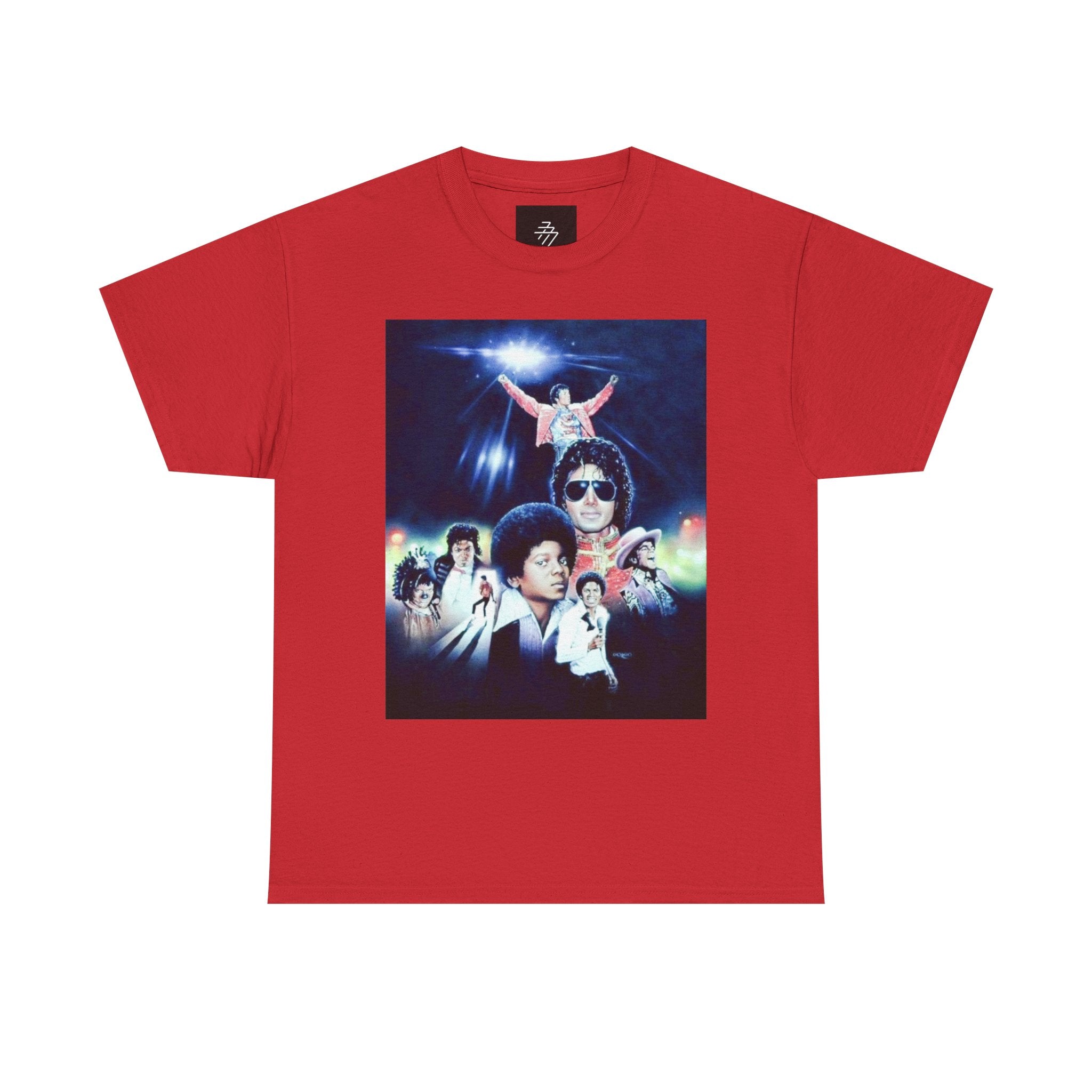 MJ Retro Music Tee — Vintage Pop Star Poster Graphic T-Shirt