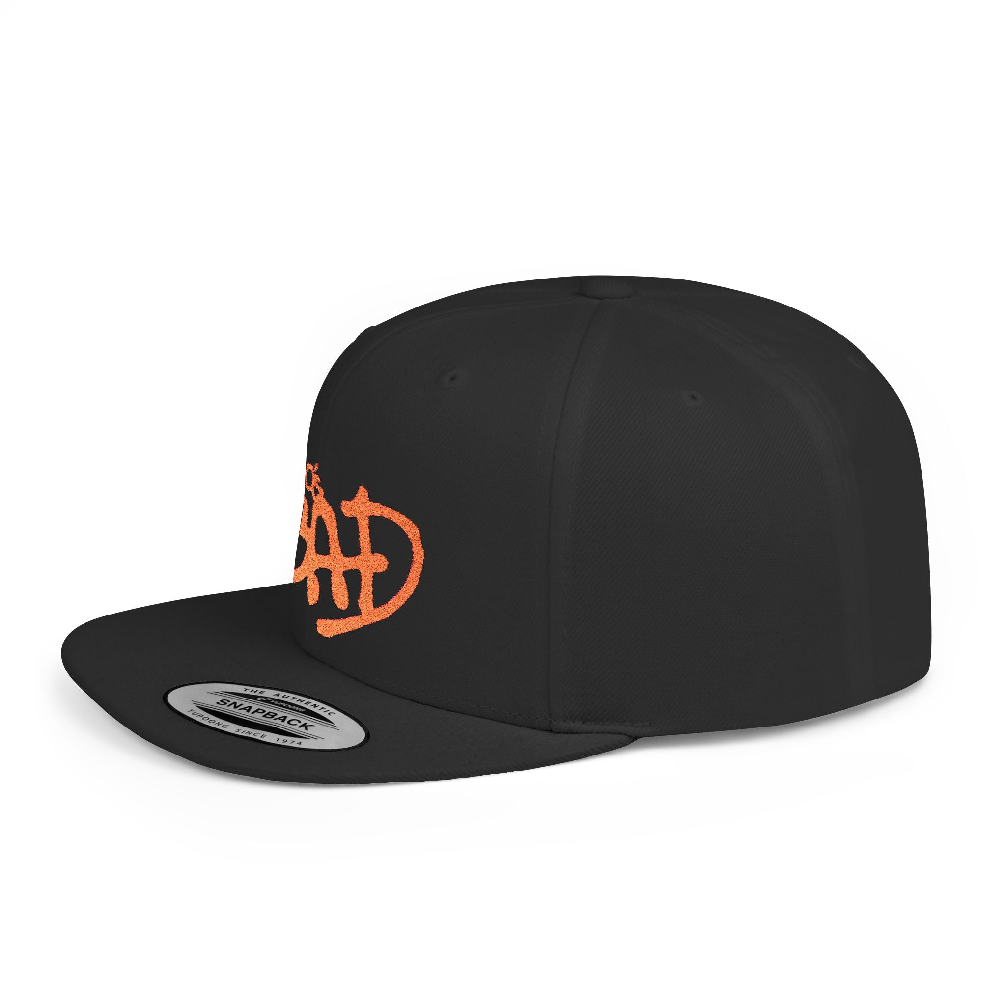 Who's Bad Snapback Hat | Flat Bill Baseball Cap, Retro Typography
