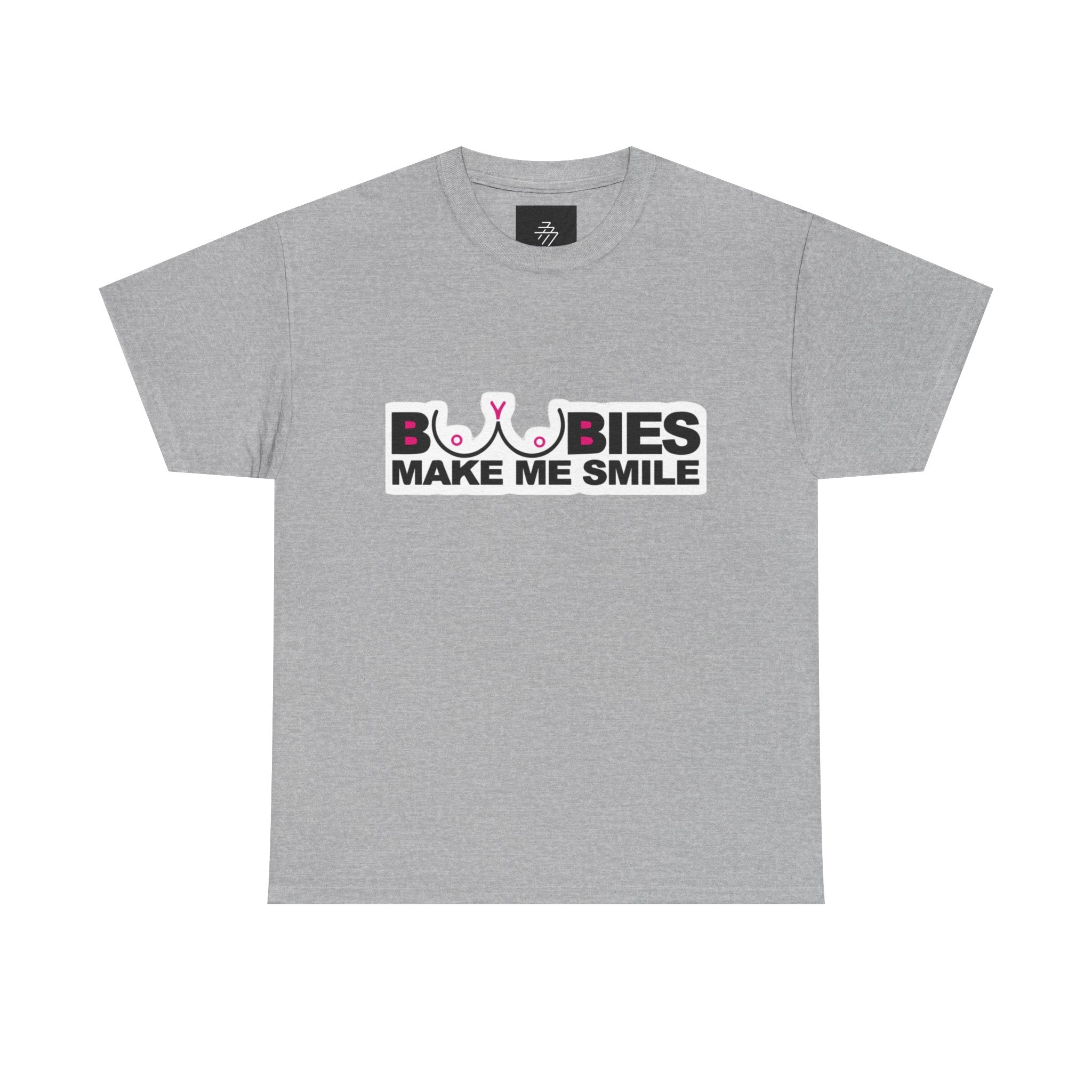 "Boobies Make Me Smile Tee