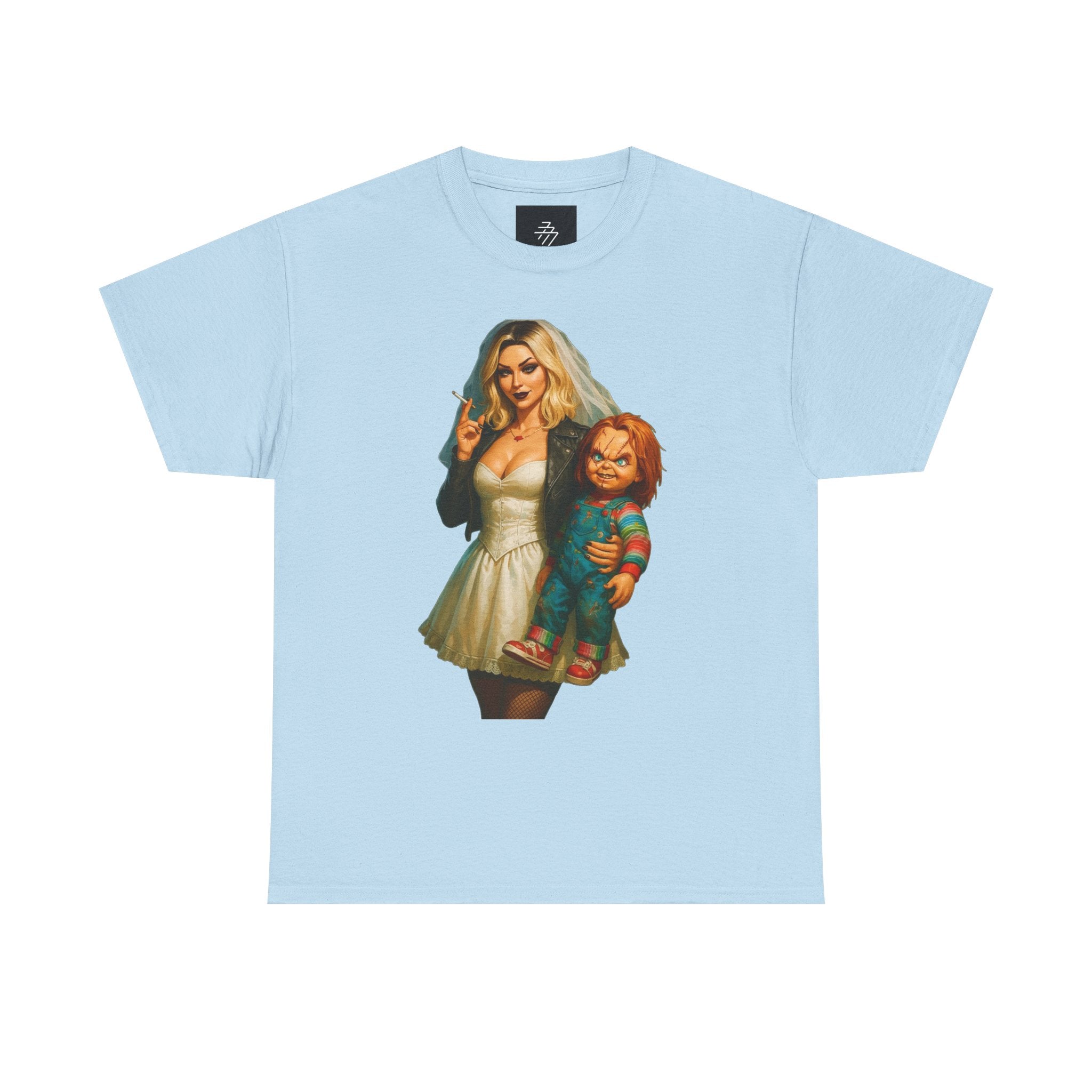 Bride of Chucky Graphic Tee — Chucky Doll Horror Movie Shirt