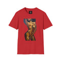 Feminine Body Positivity Artwork T-Shirt | Artistic Women's Illustration