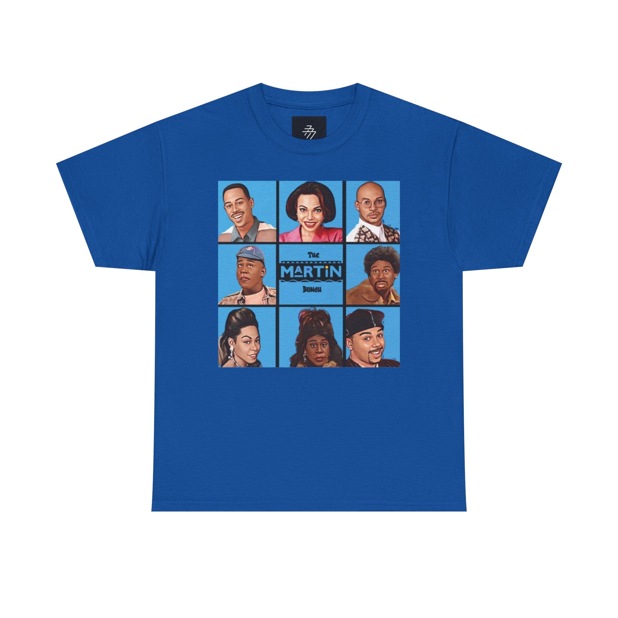 Classic TV Cast Portrait Tee | Retro Sitcom Grid Design