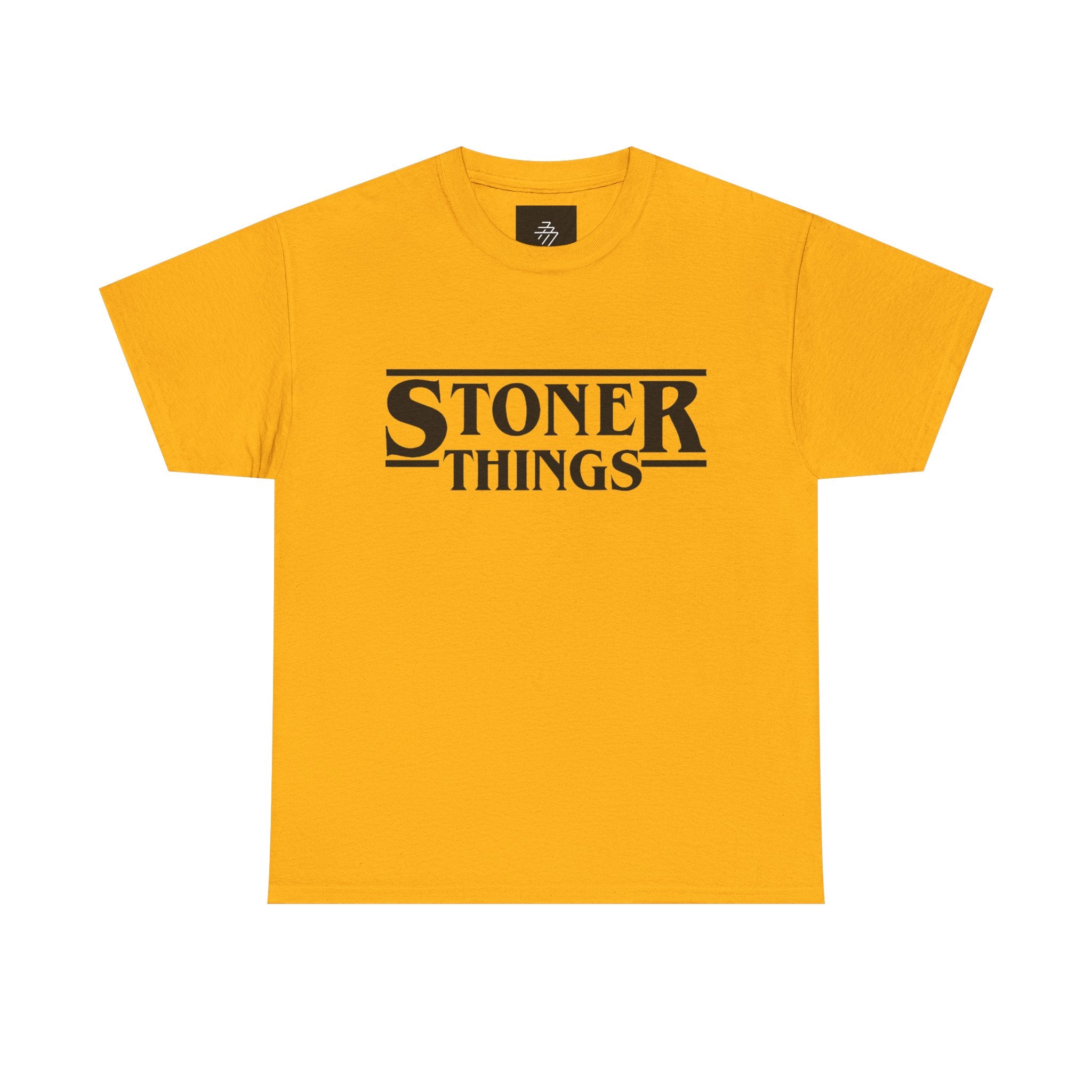 Stoner Things Graphic Tee — Retro TV Parody Weed T-Shirt