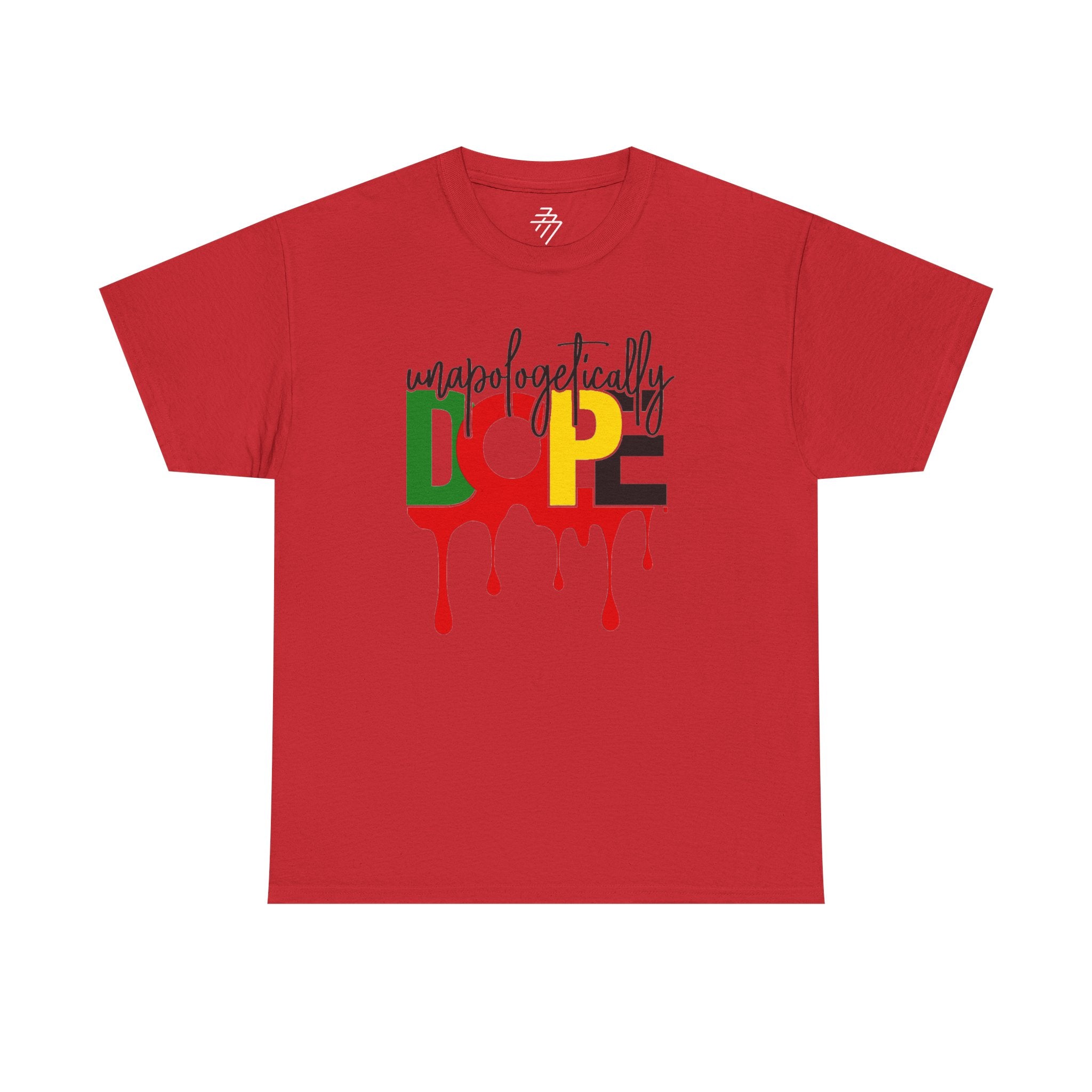 Unapologetically Dope Rasta Drip Graphic Tee