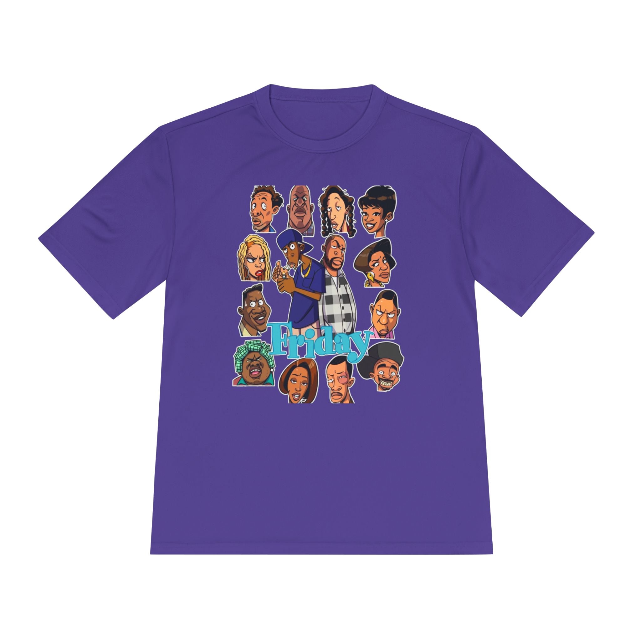 Faces Tee | Character Portraits, Cartoon Headshots