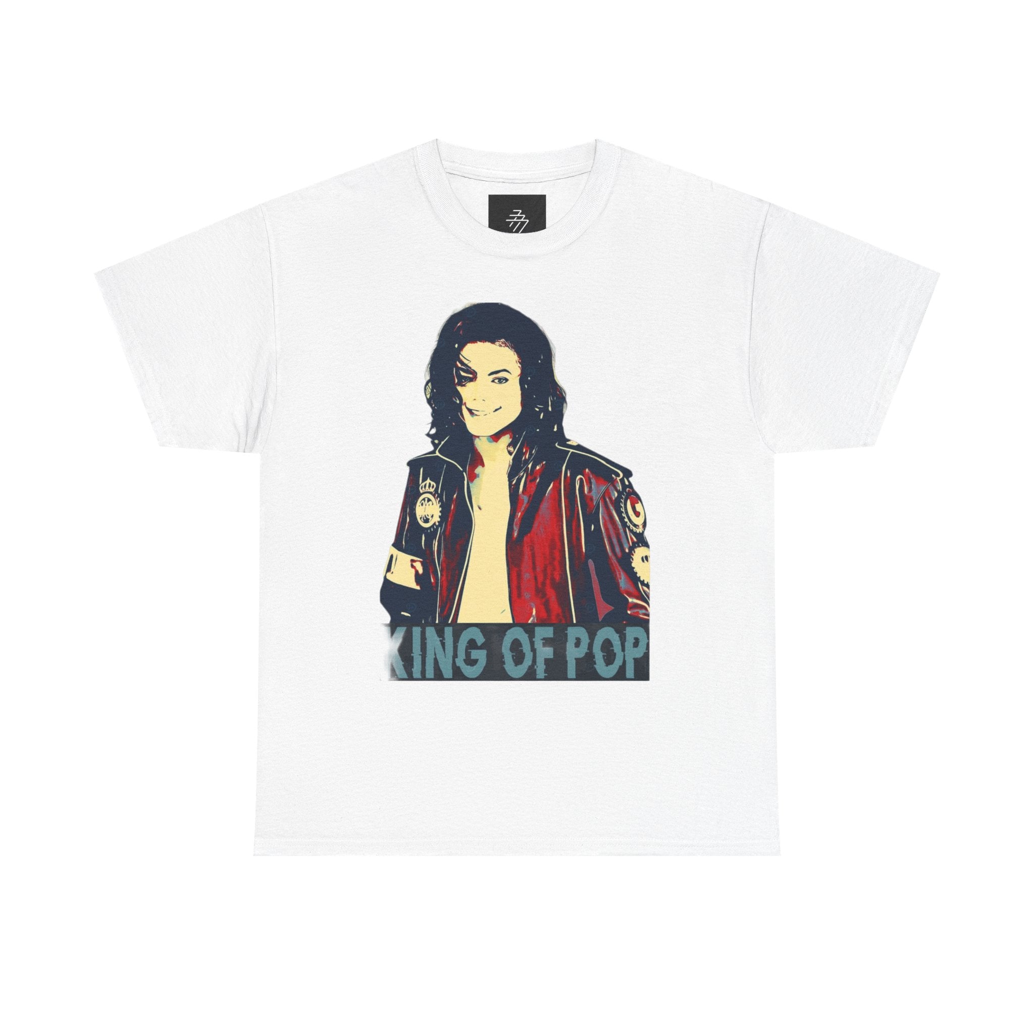 Retro Pop Star Graphic Tee — "King of Pop" Inspired Design