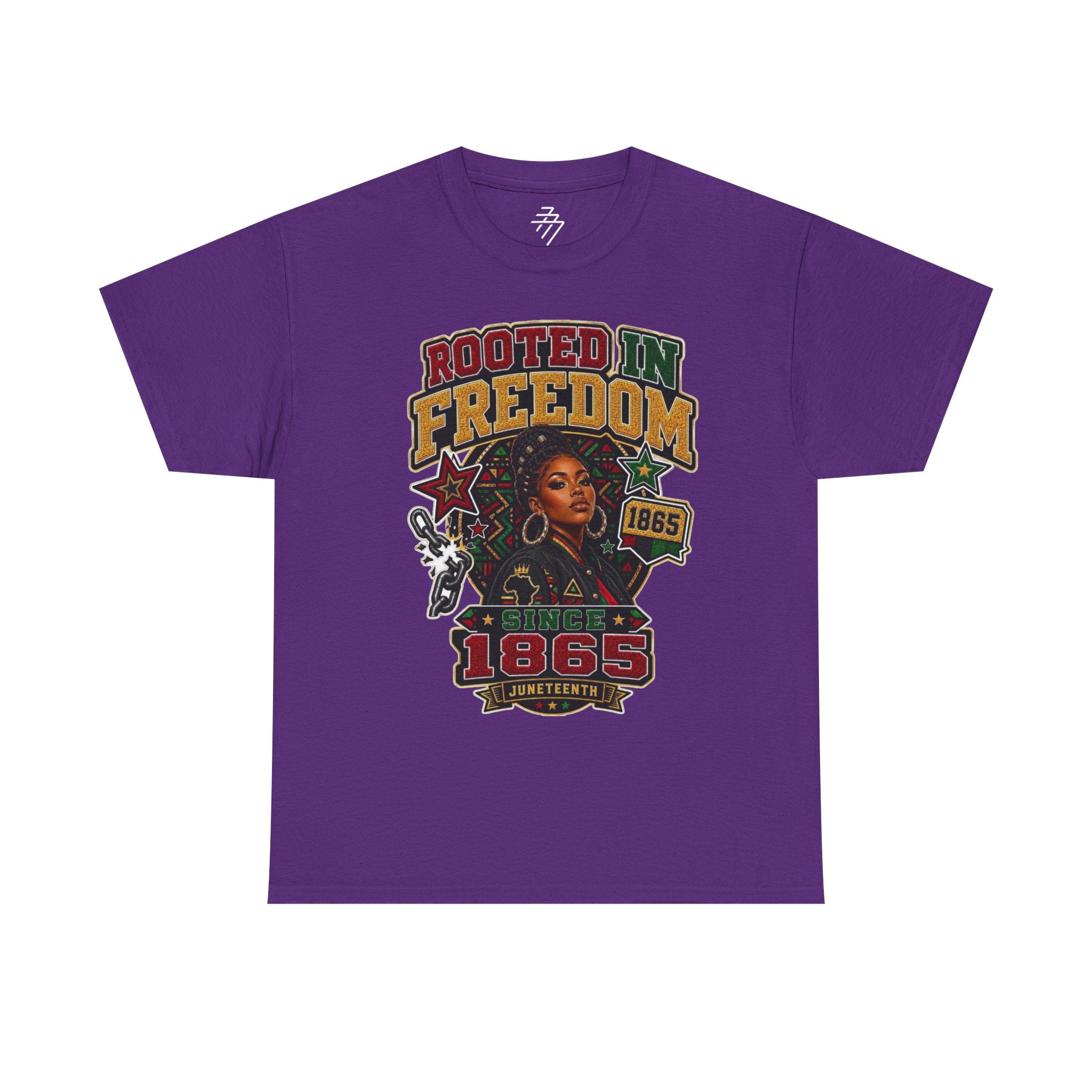 Rooted in Freedom 1865 Juneteenth Celebration Tee
