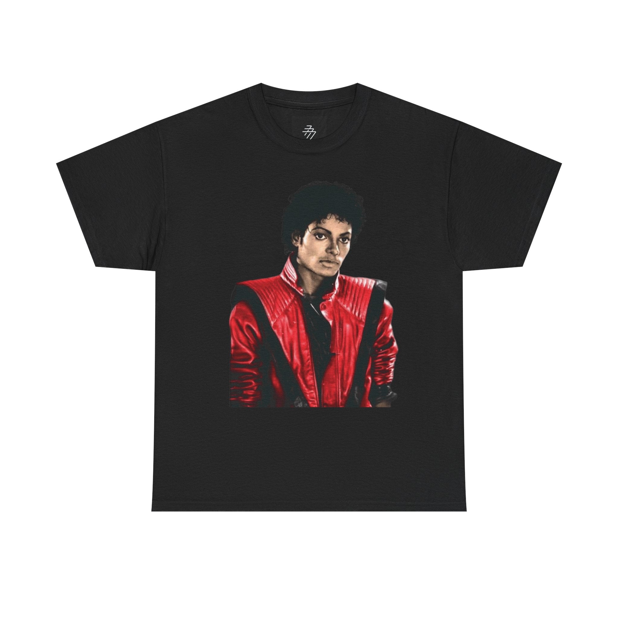 Red Jacket Portrait Tee | MJ Monogram Back Print