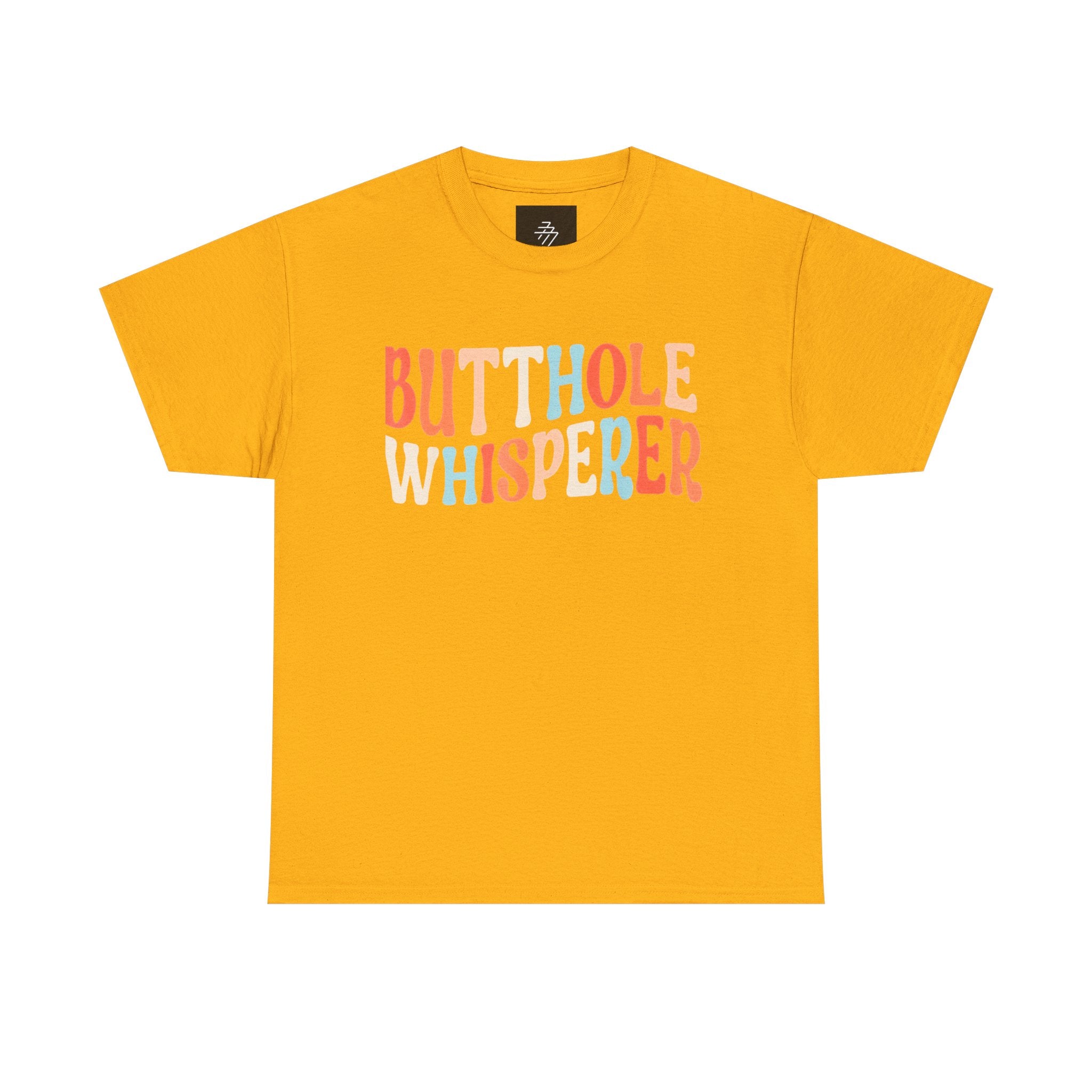 Butthole Whisperer T-Shirt — Funny Retro Colorful Graphic Tee