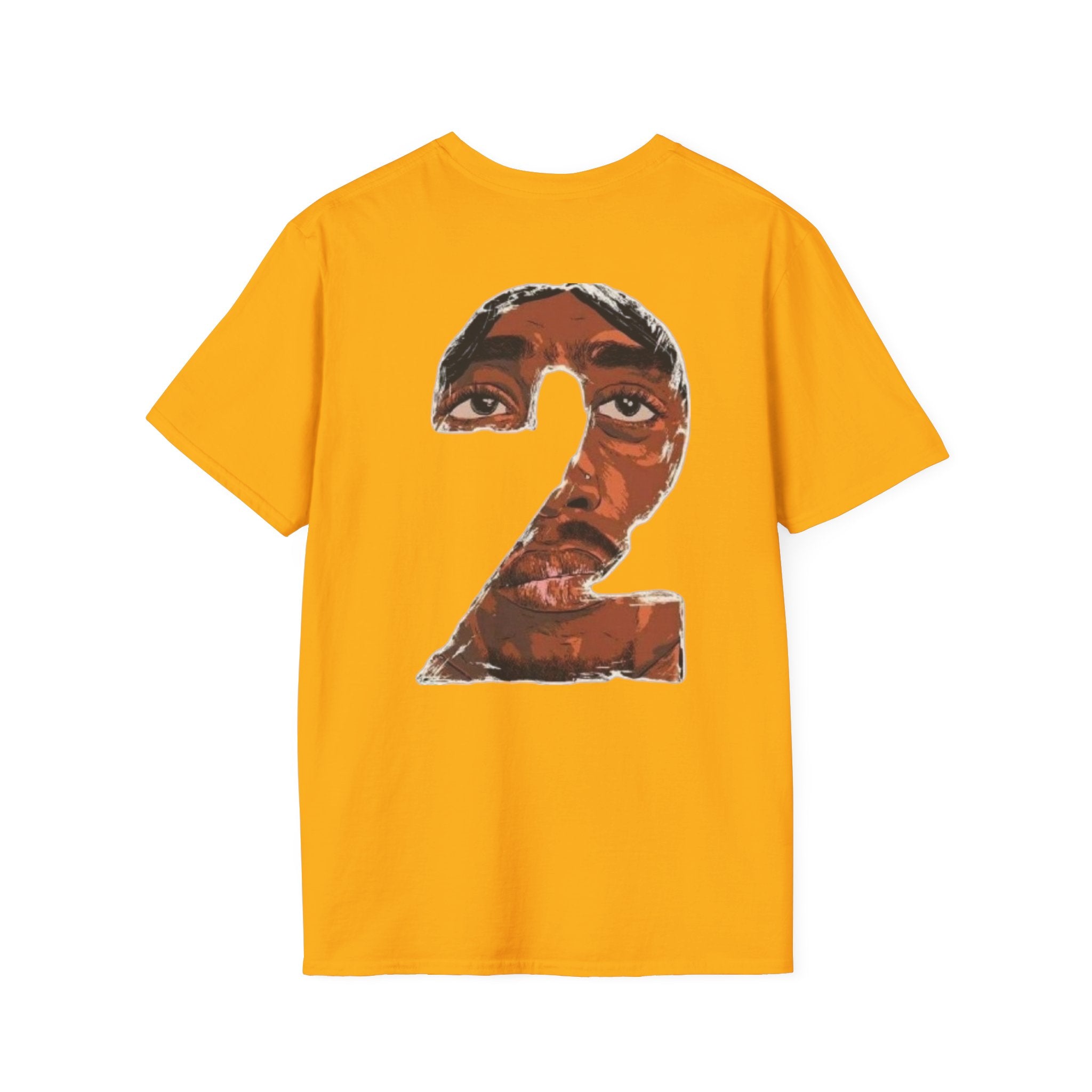 Pac Portrait T-Shirt | Rap Icon Smoking Artwork