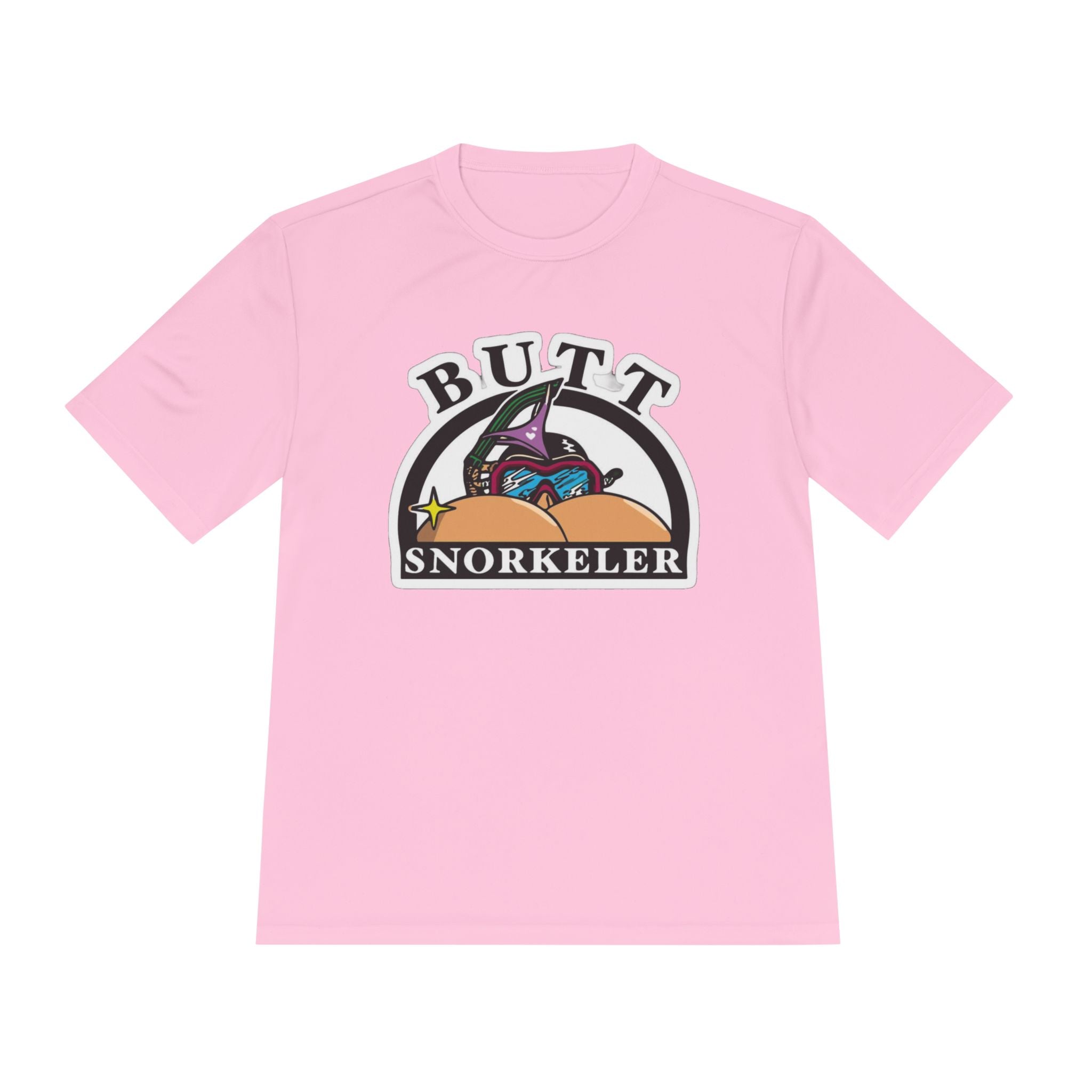Butt Snorkeler Tee | Funny Beach Graphic Shirt, Retro Diving Design
