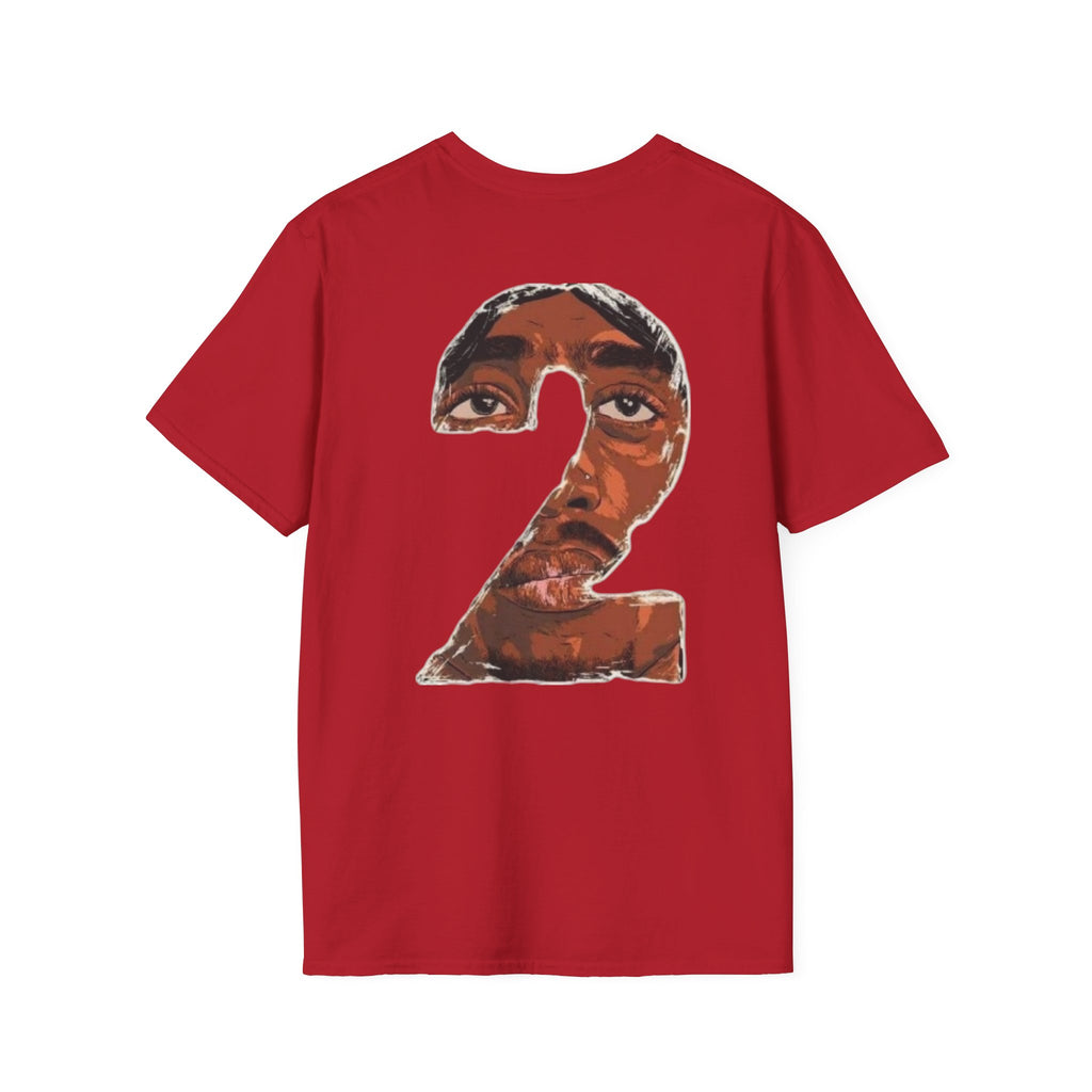 Pac Portrait T-Shirt | Rap Icon Smoking Artwork