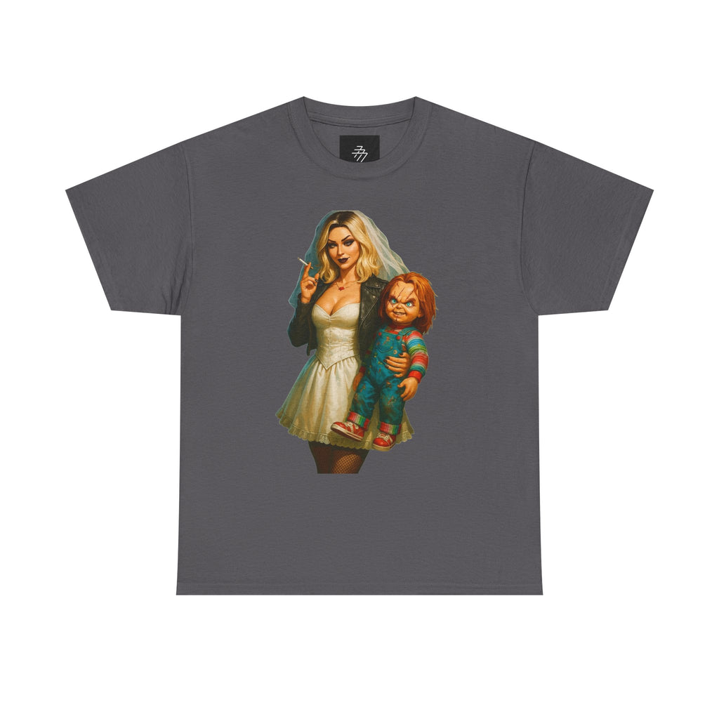 Bride of Chucky Graphic Tee — Chucky Doll Horror Movie Shirt