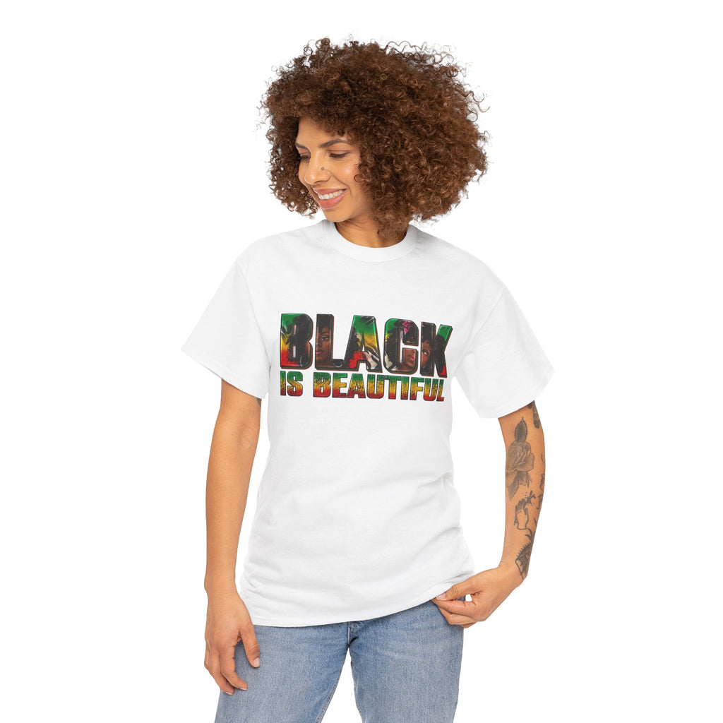 Black Is Beautiful Afrocentric Pride Graphic Tee
