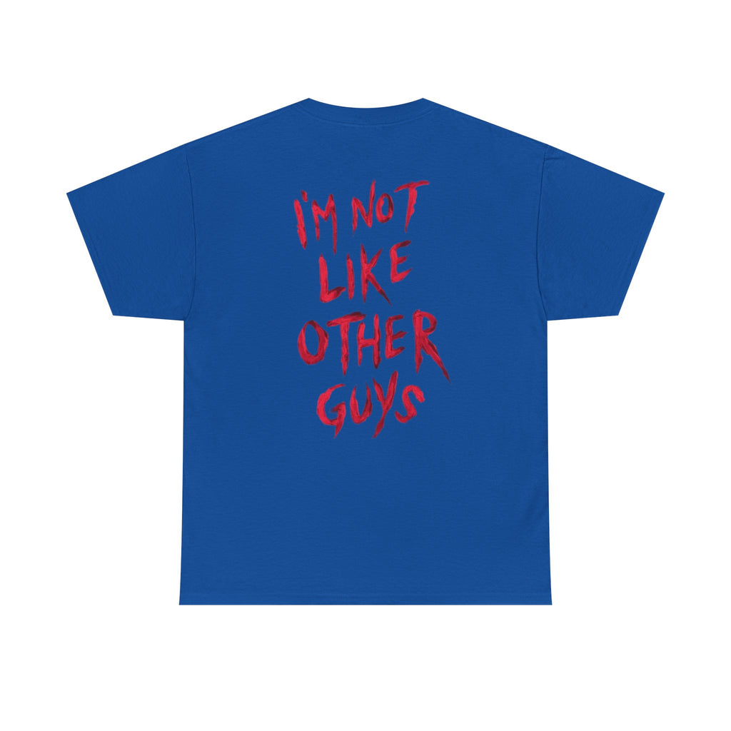 Creepy Smiling Face Tee – “I’m Not Like Other Guys” Graphic T-Shirt