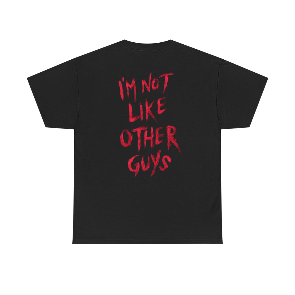 Creepy Smiling Face Tee – “I’m Not Like Other Guys” Graphic T-Shirt