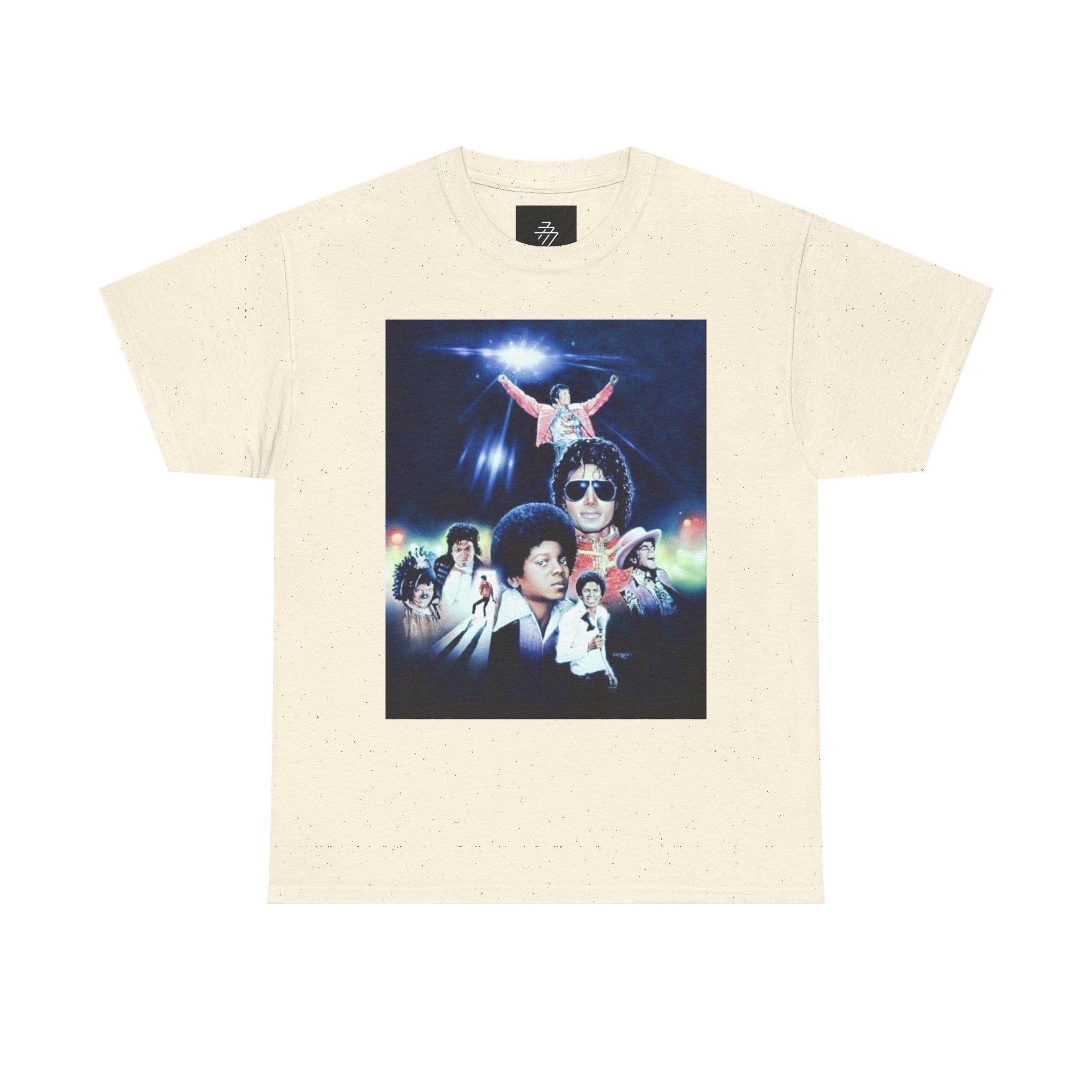 MJ Retro Music Tee — Vintage Pop Star Poster Graphic T-Shirt