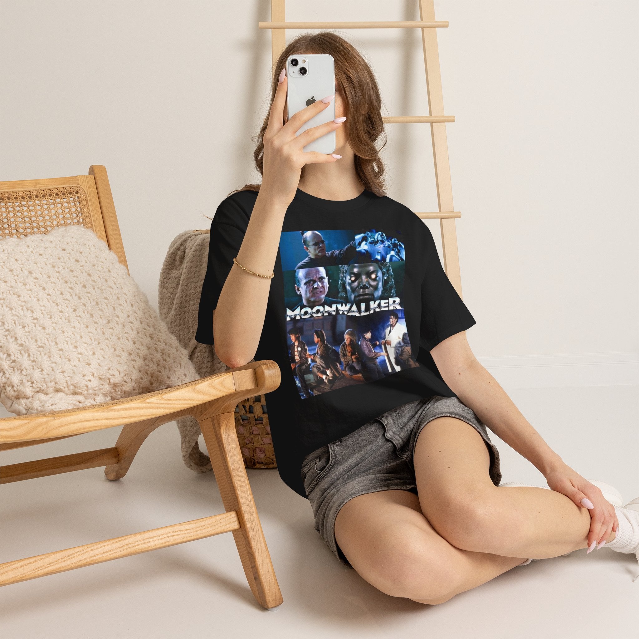 Moonwalker Movie Poster Tee — Retro Michael Jackson Graphic T‑Shirt