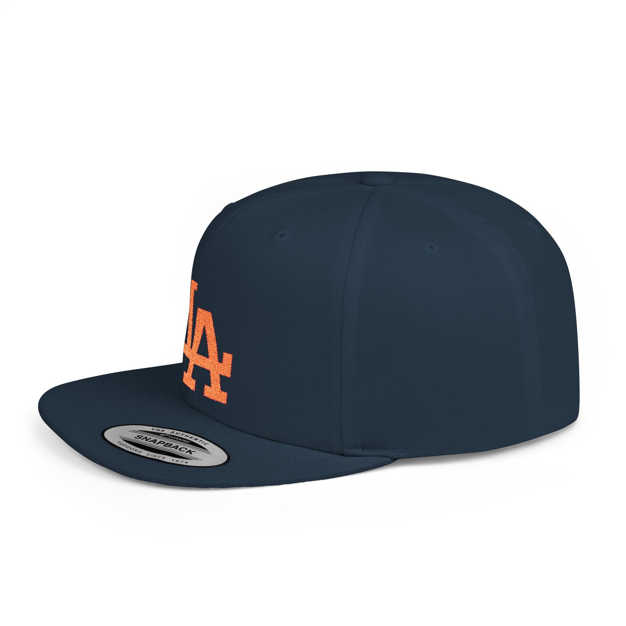 LA Snapback Flat Bill Snapback | Los Angeles Baseball Cap