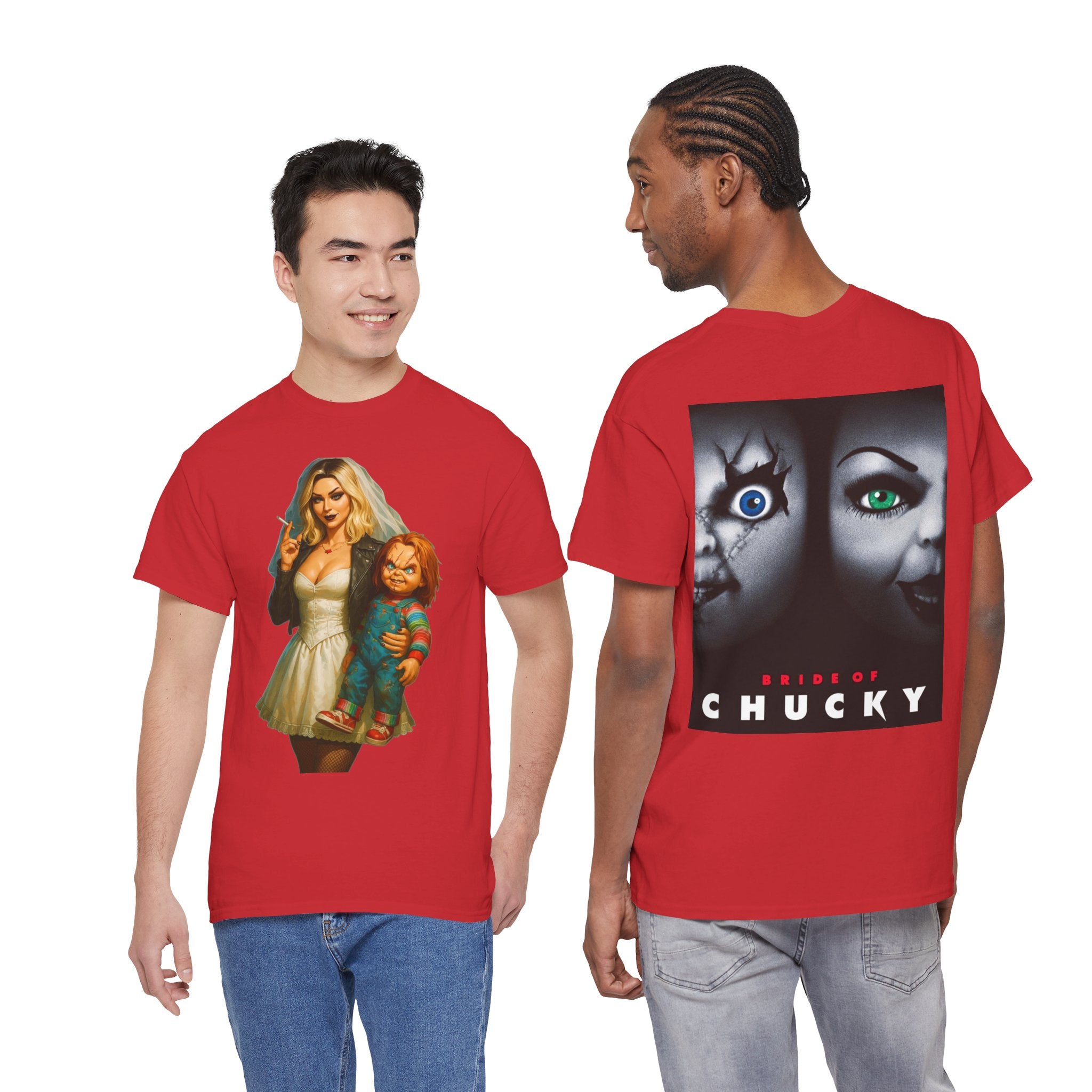 Bride of Chucky Graphic Tee — Chucky Doll Horror Movie Shirt