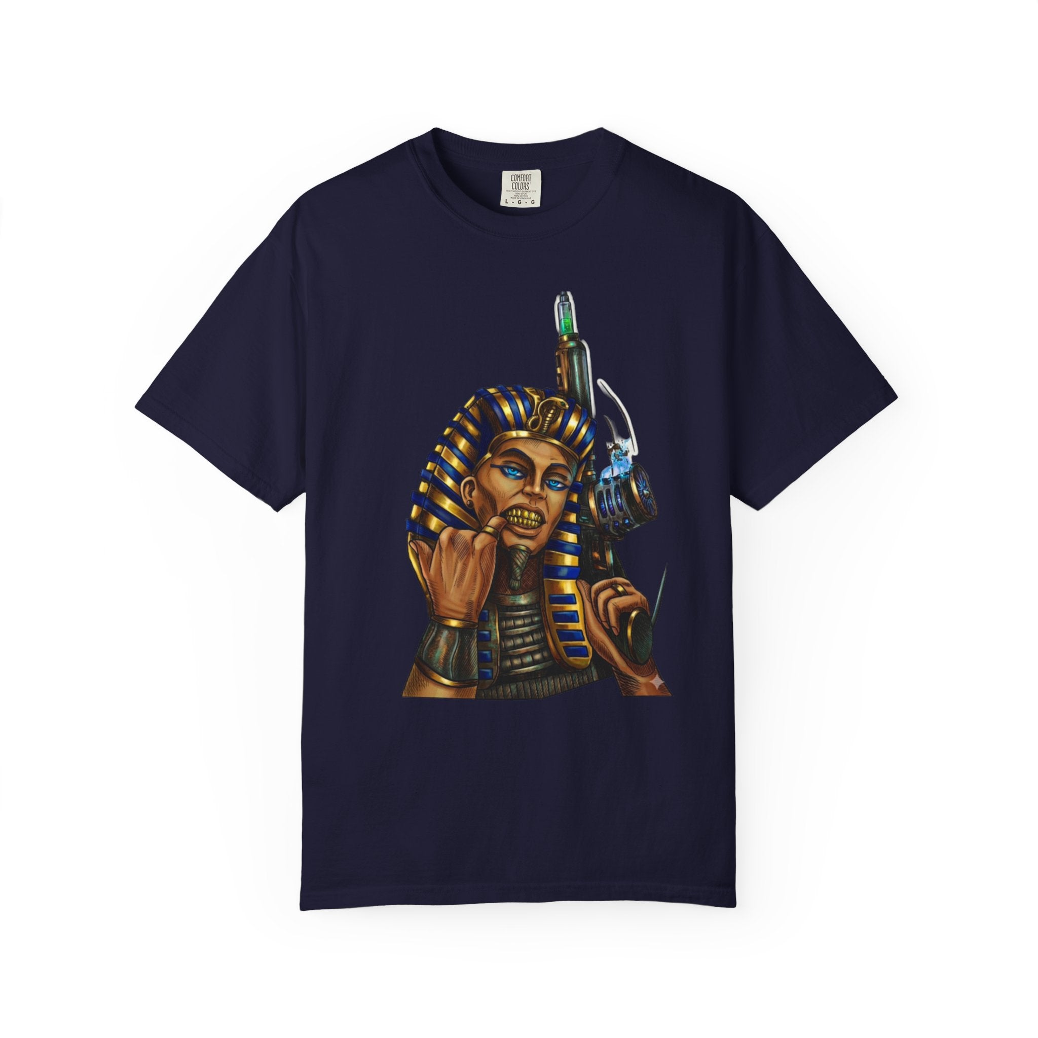 Pharaoh Egyptian King Graphic Tee T-Shirt | Ancient Egypt, Regal Icon
