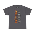 Grind Motivational Tee — "GRIND" Flame Graphic with Goal, Repetition, Improvement, Discipline