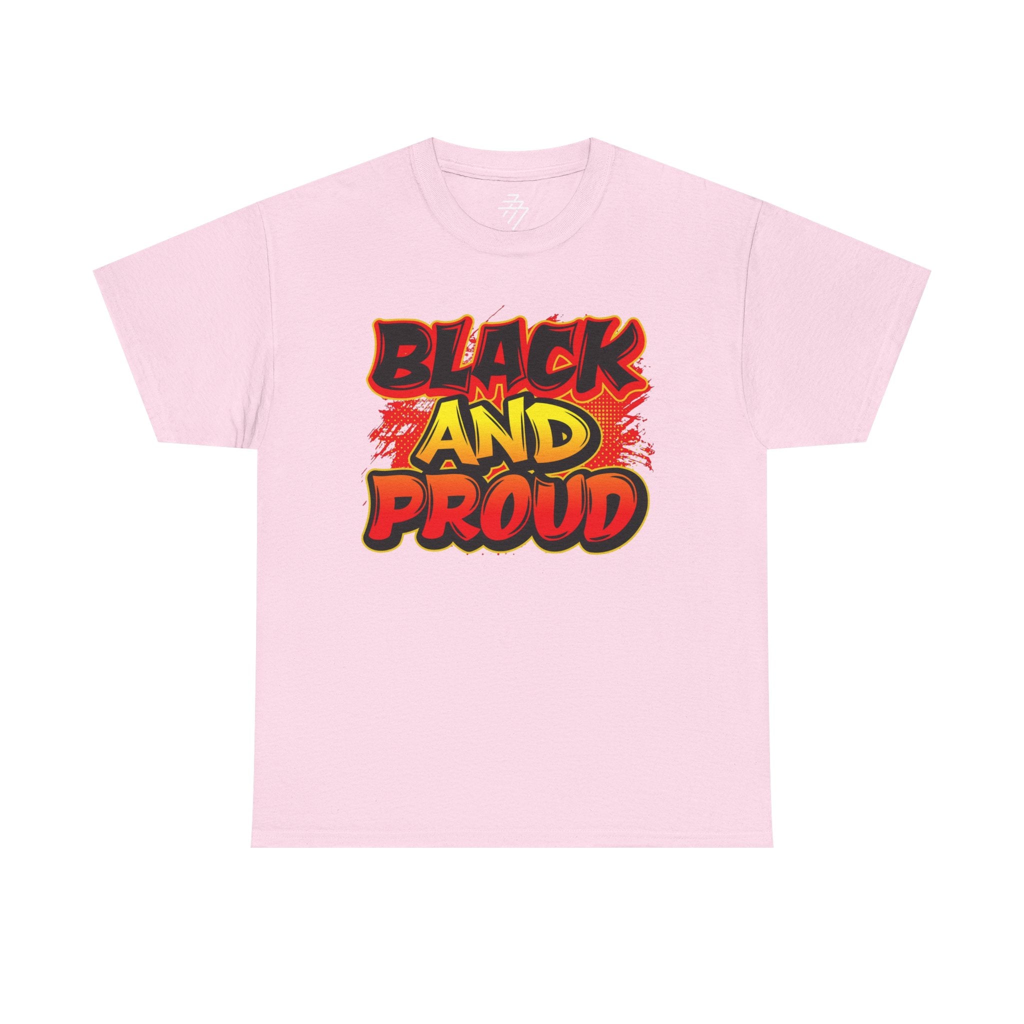 Black And Proud Bold Afrocentric Graphic Tee