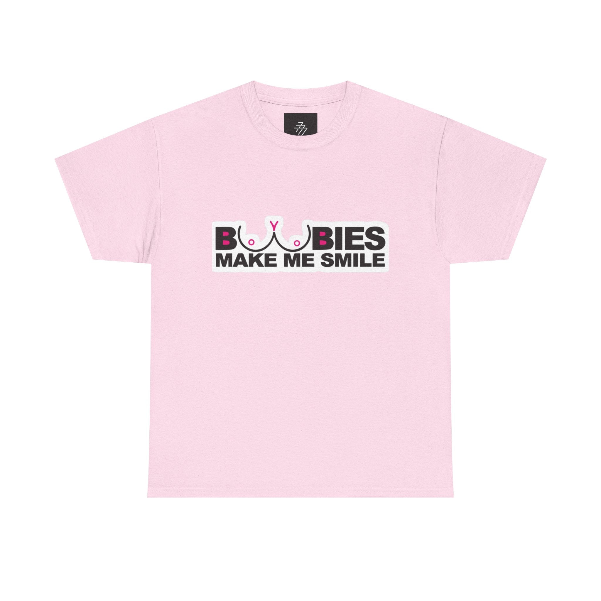 "Boobies Make Me Smile Tee