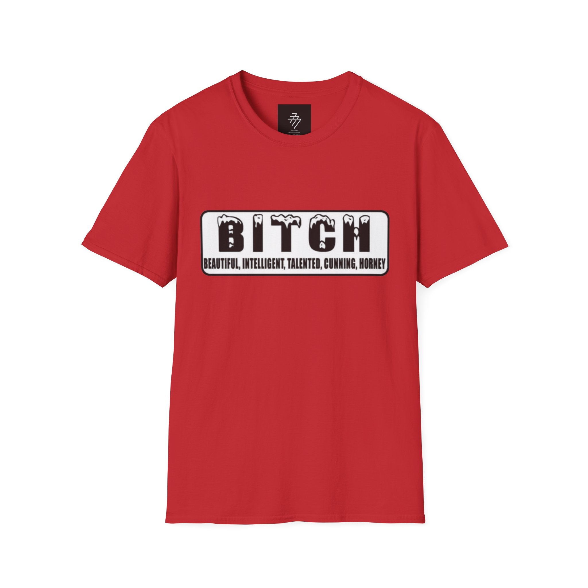 Bitch definition graphic T-Shirt | Bold Lettering Tee