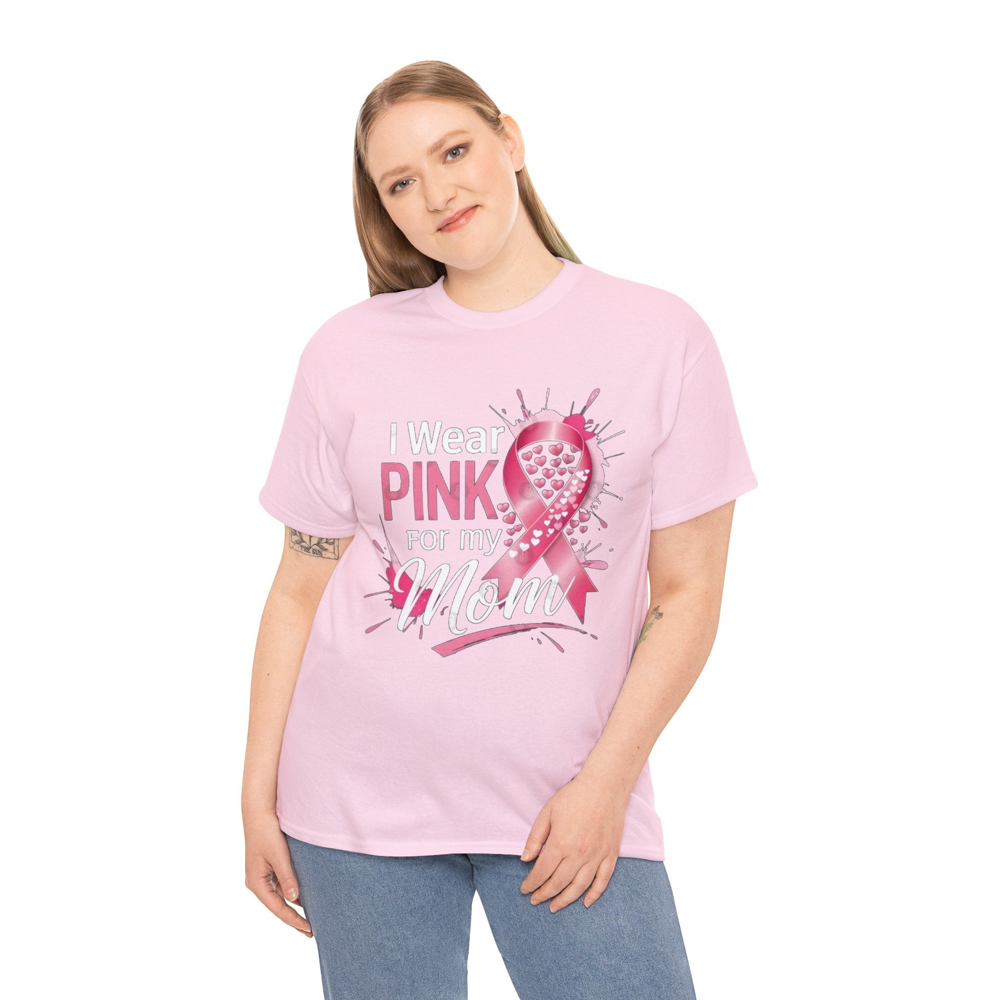 Breast Cancer Awareness Tee I Wear Pink For My Mama