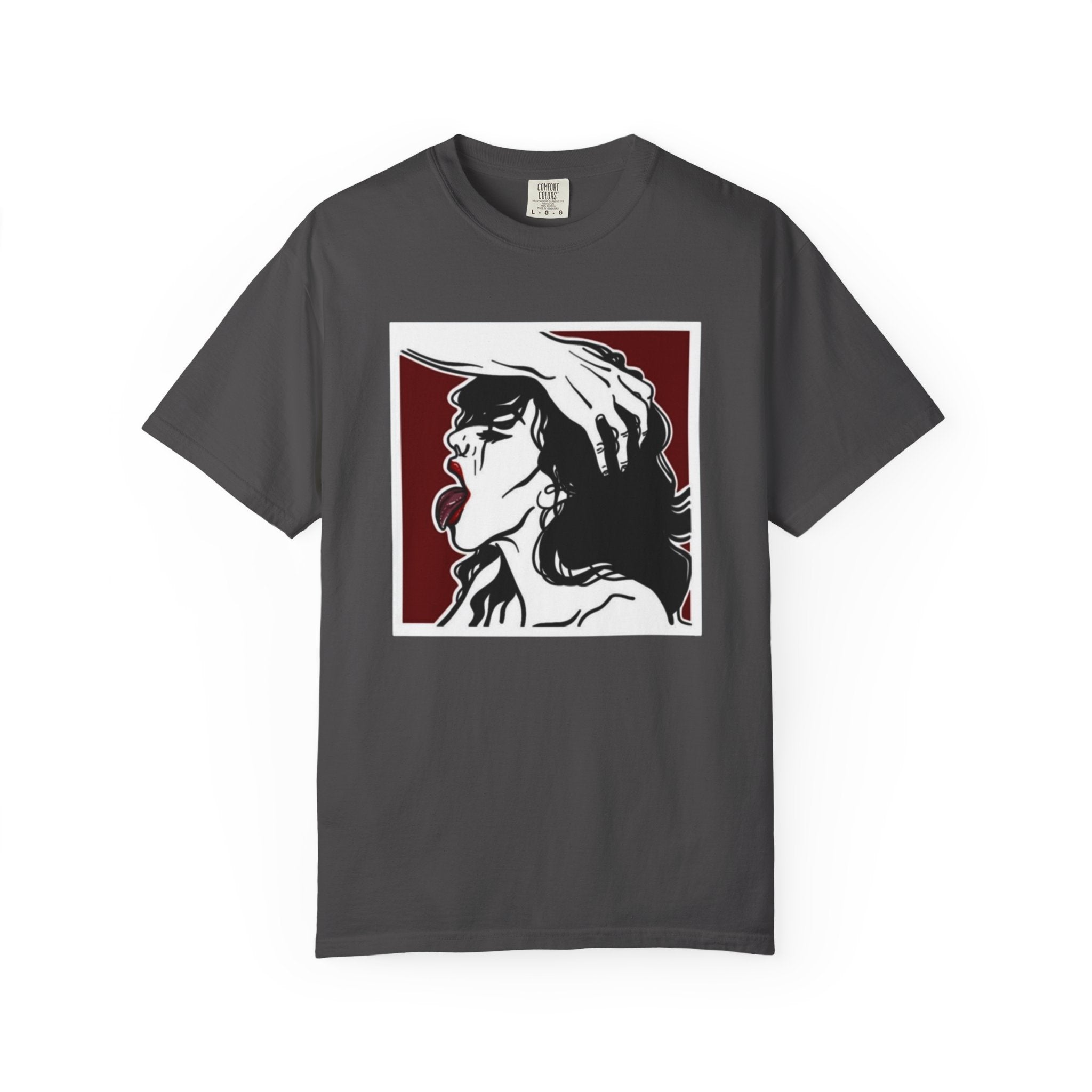 I Need H.E.A.D. graphic tee | Retro woman profile illustration T-shirt