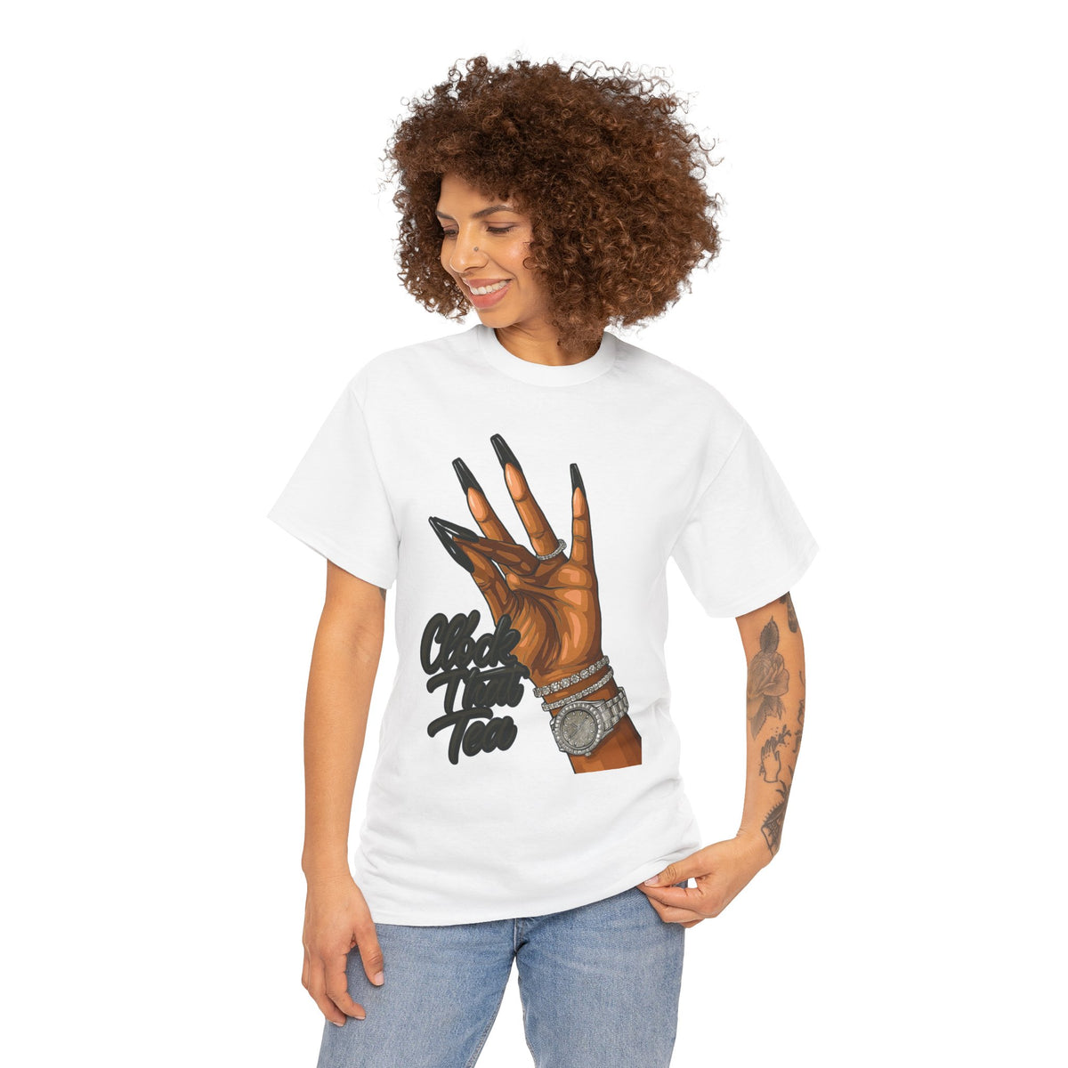 Clock That Tea Graphic Tee