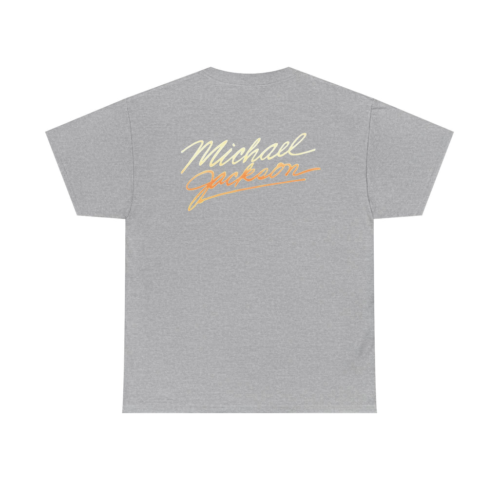 MJ Retro Pop Icon Photo with Script Back