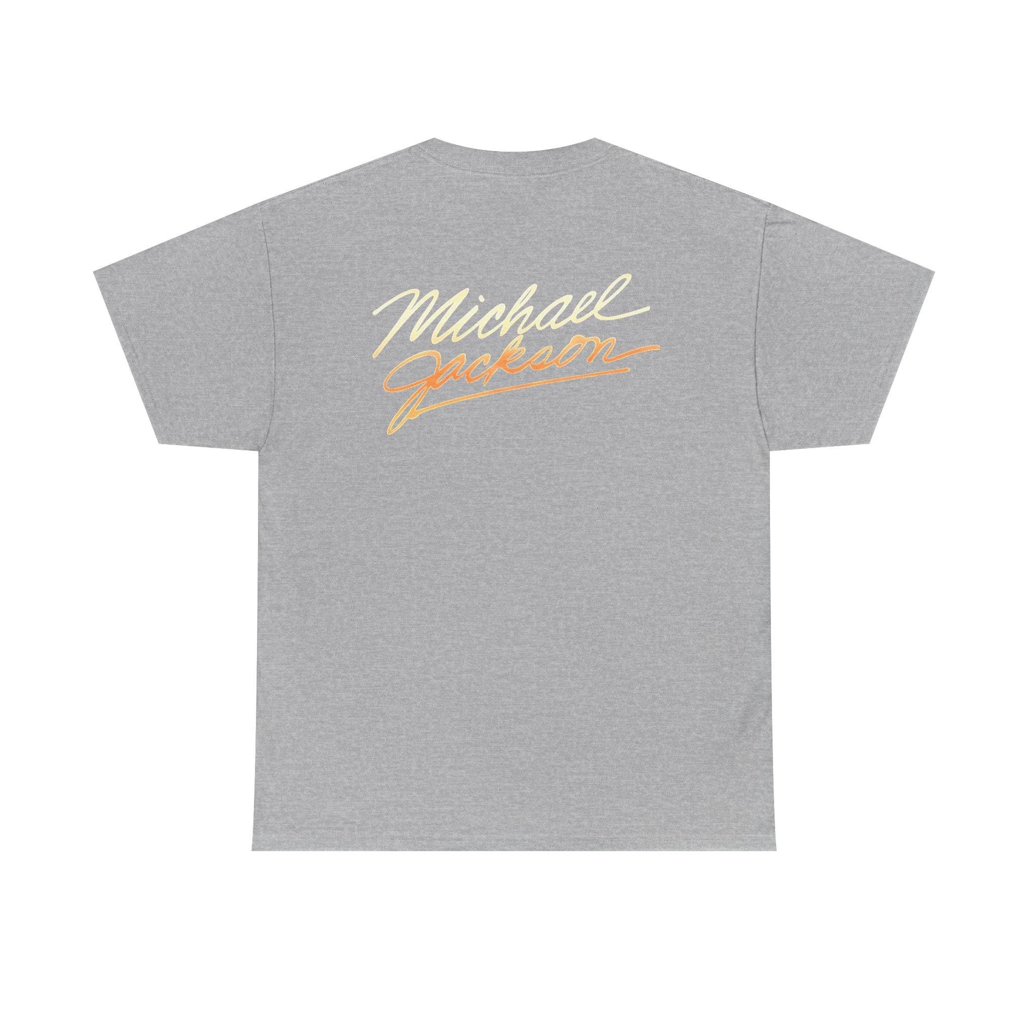 MJ Retro Pop Icon Photo with Script Back