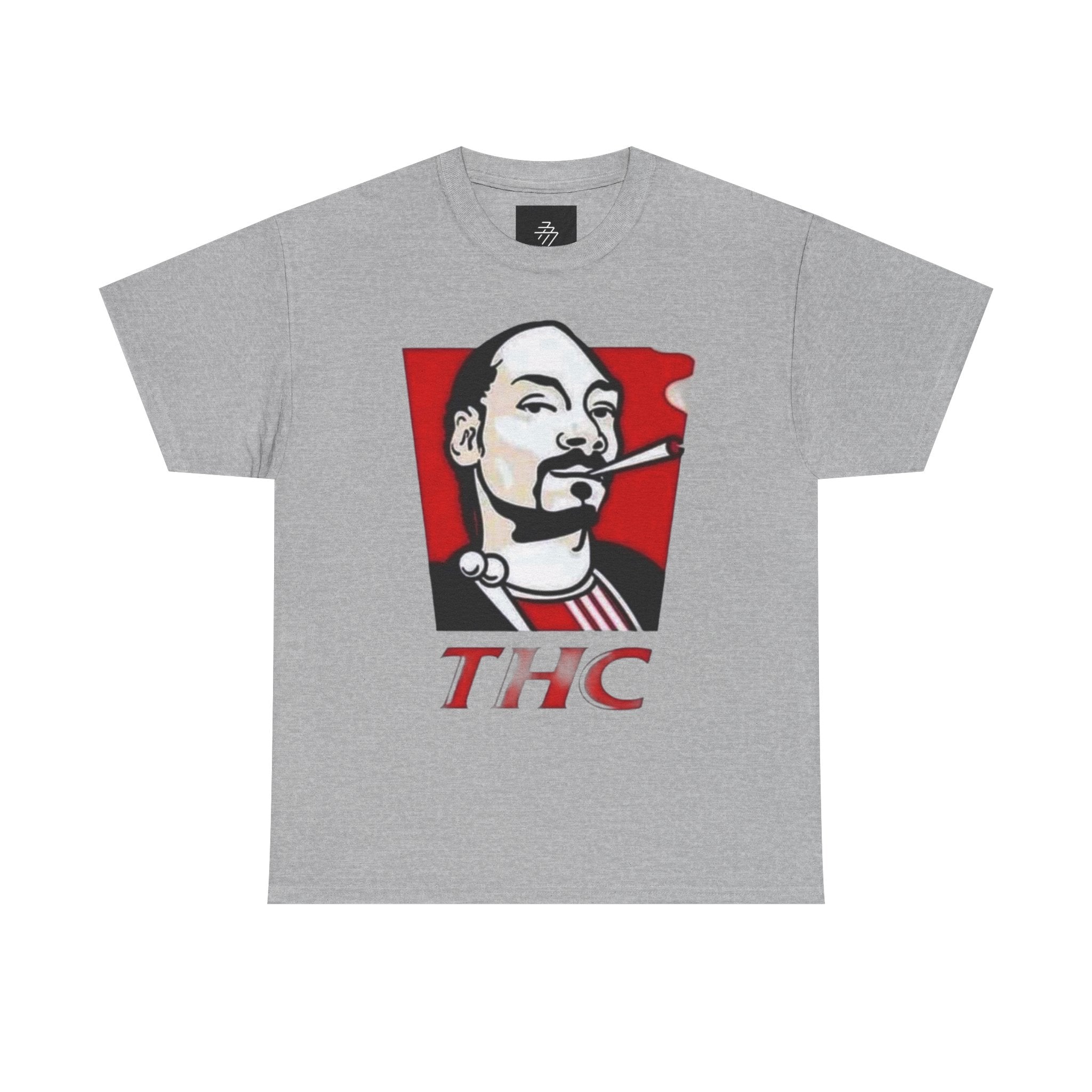 THC Retro Logo Tee – Snoop-Inspired Cannabis Graphic T-Shirt