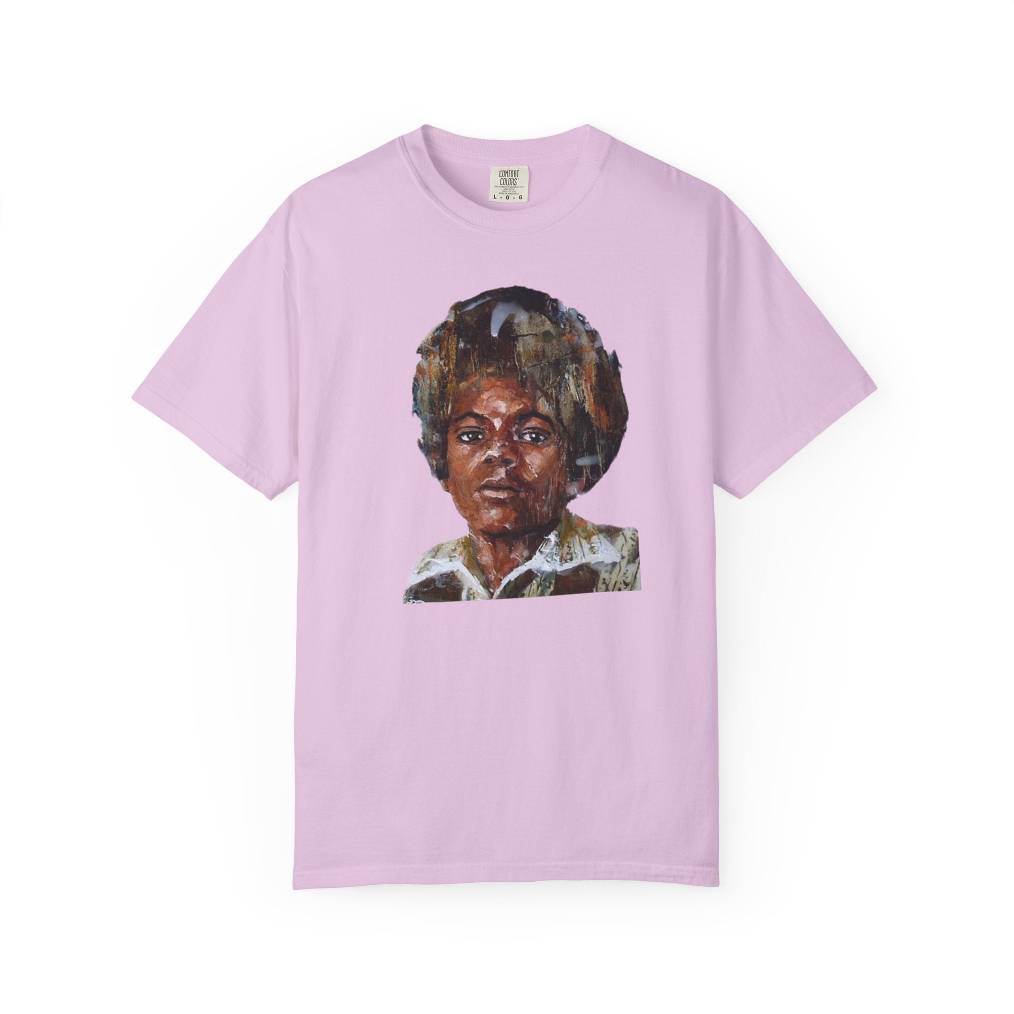 Painted Portrait Face graphic T-shirt | Artistic Portrait Tee