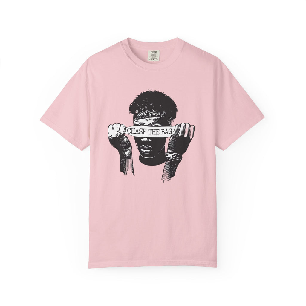 Chase The Bag graphic T-shirt | money slogan shirt, streetwear tee